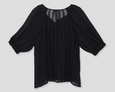 Foto 2 | Blusa Sahara Negra para Mujer
