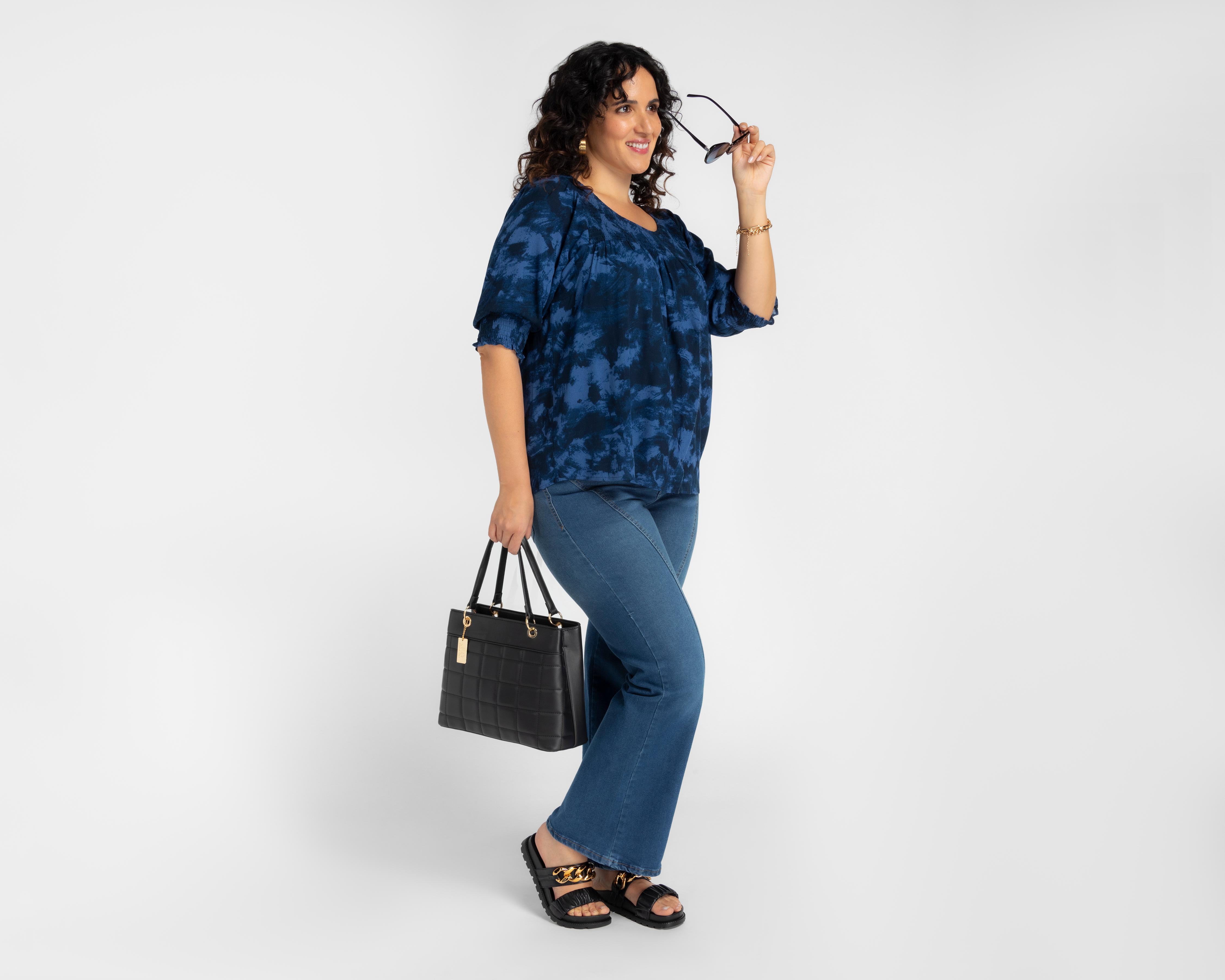 Foto 2 | Blusa Lady Sun con Elástico para Mujer