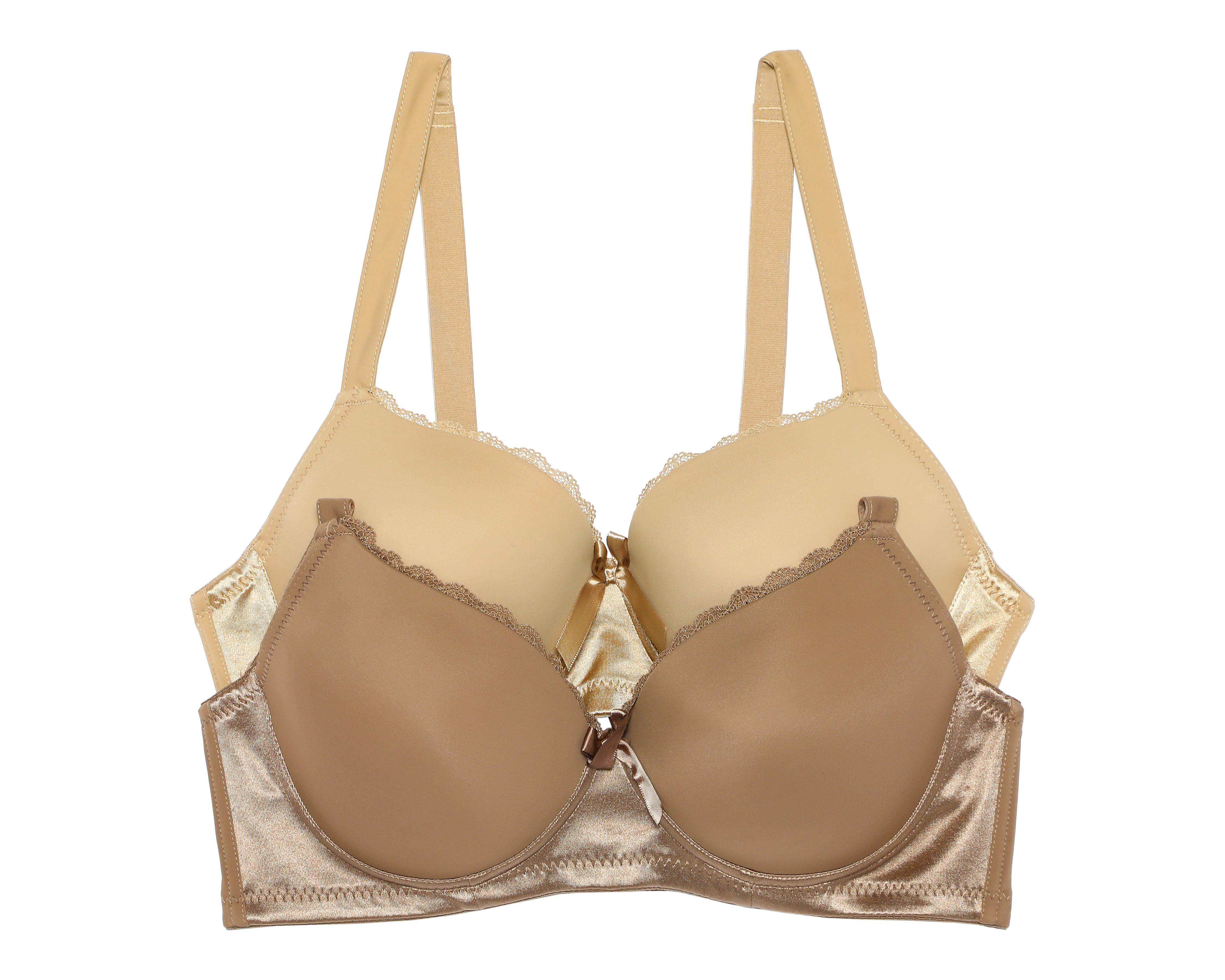Foto 1 | Brasier Copa Completa con Encaje Beauty Secret 2 Piezas