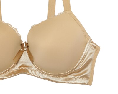 Foto 4 | Brasier Copa Completa con Encaje Beauty Secret 2 Piezas
