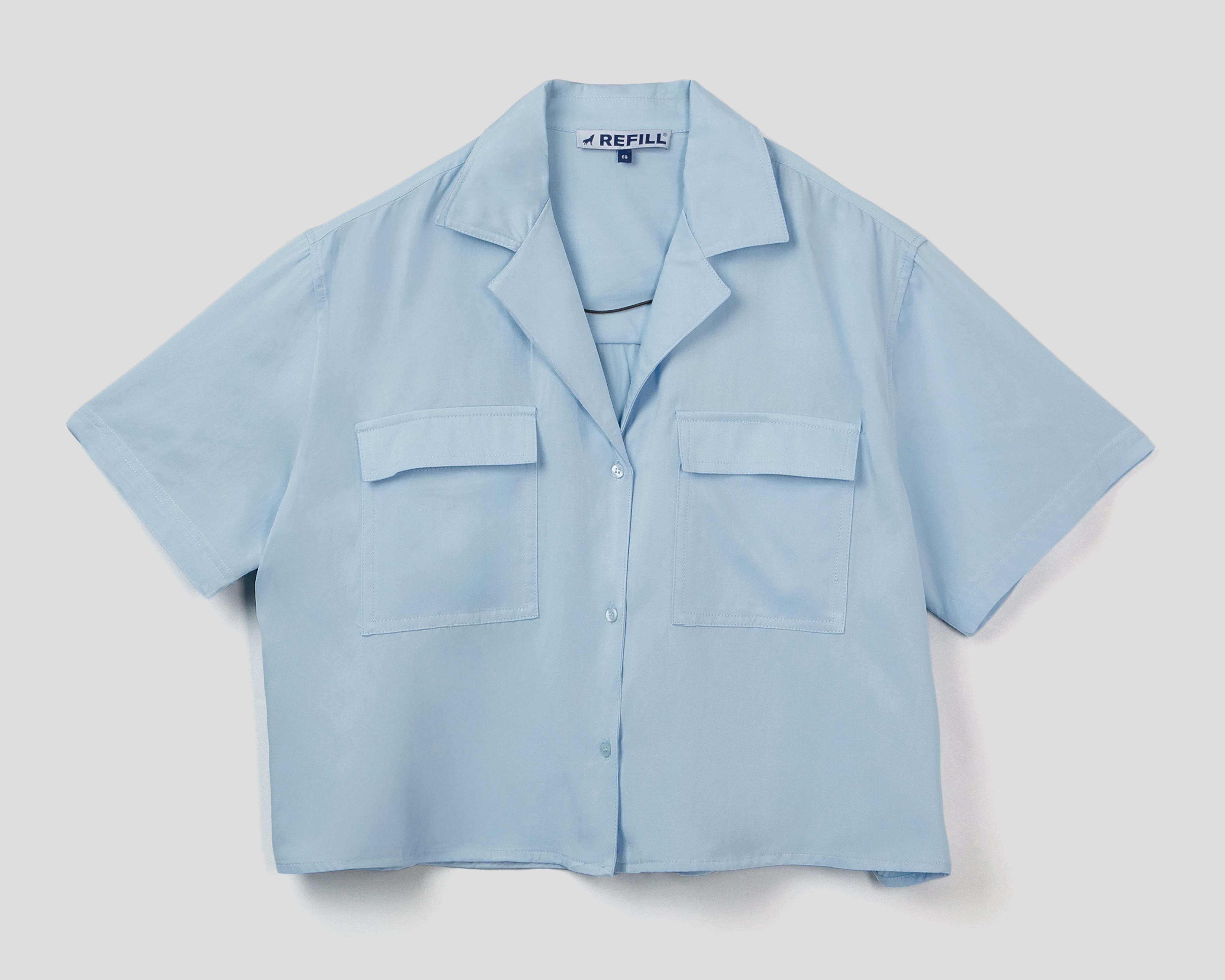 Blusa Refill Azul para Mujer