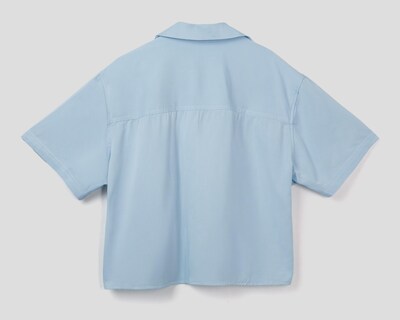 Foto 2 | Blusa Refill Azul para Mujer