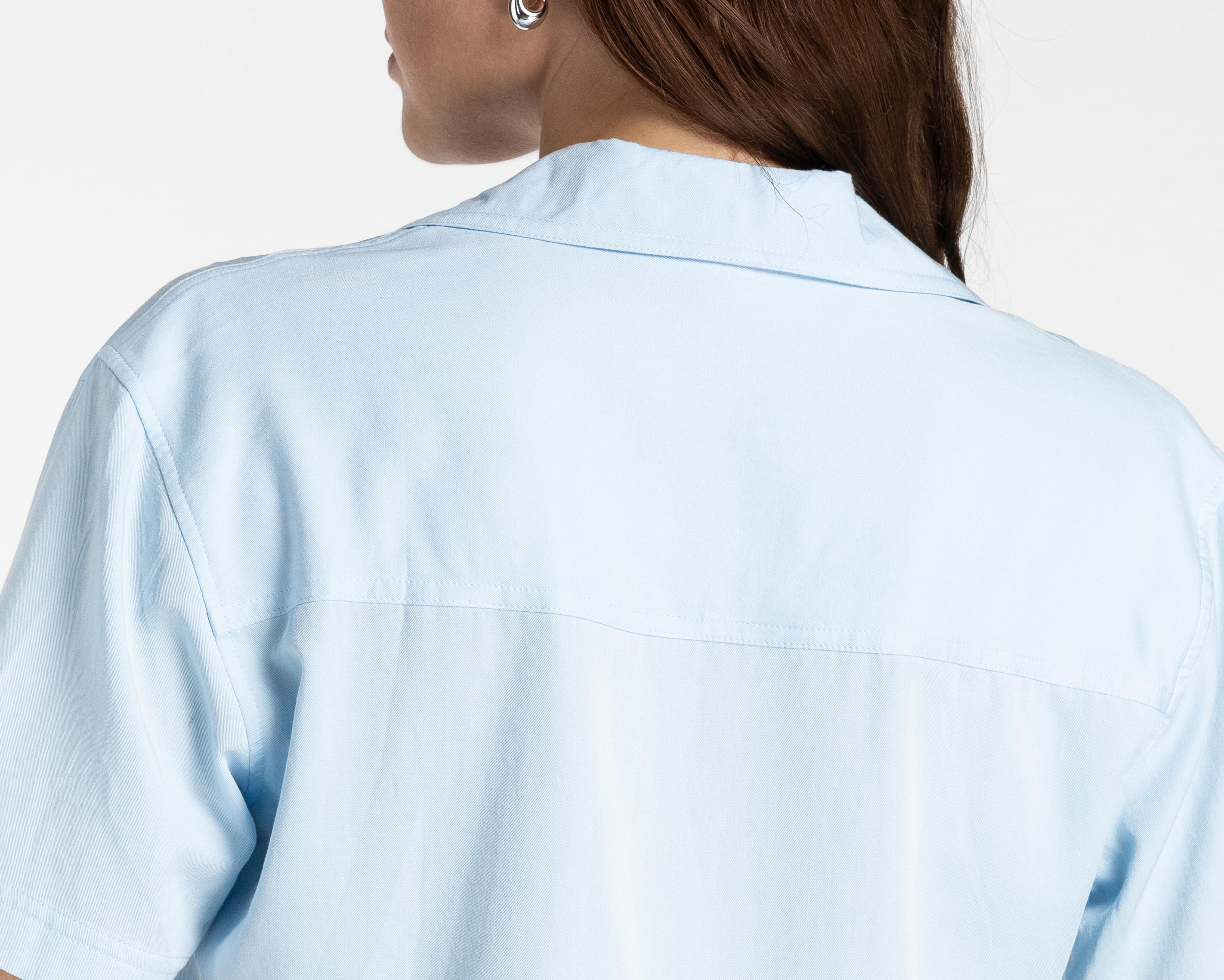 Foto 6 pulgar | Blusa Refill Azul para Mujer