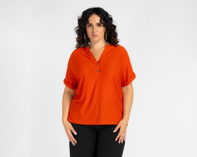 Foto 1 | Blusa Lady Sun Anaranjada para Mujer