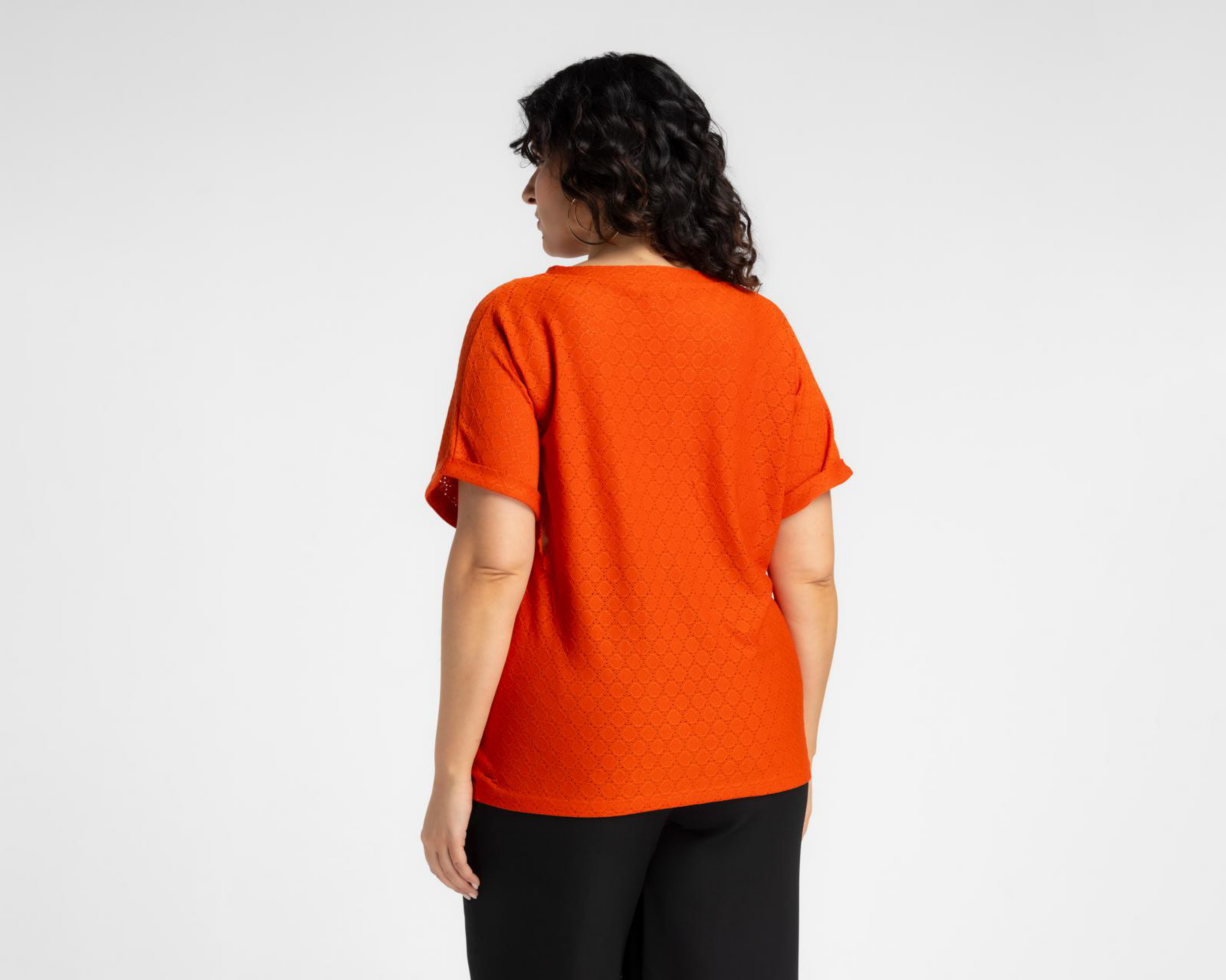 Foto 4 pulgar | Blusa Lady Sun Anaranjada para Mujer