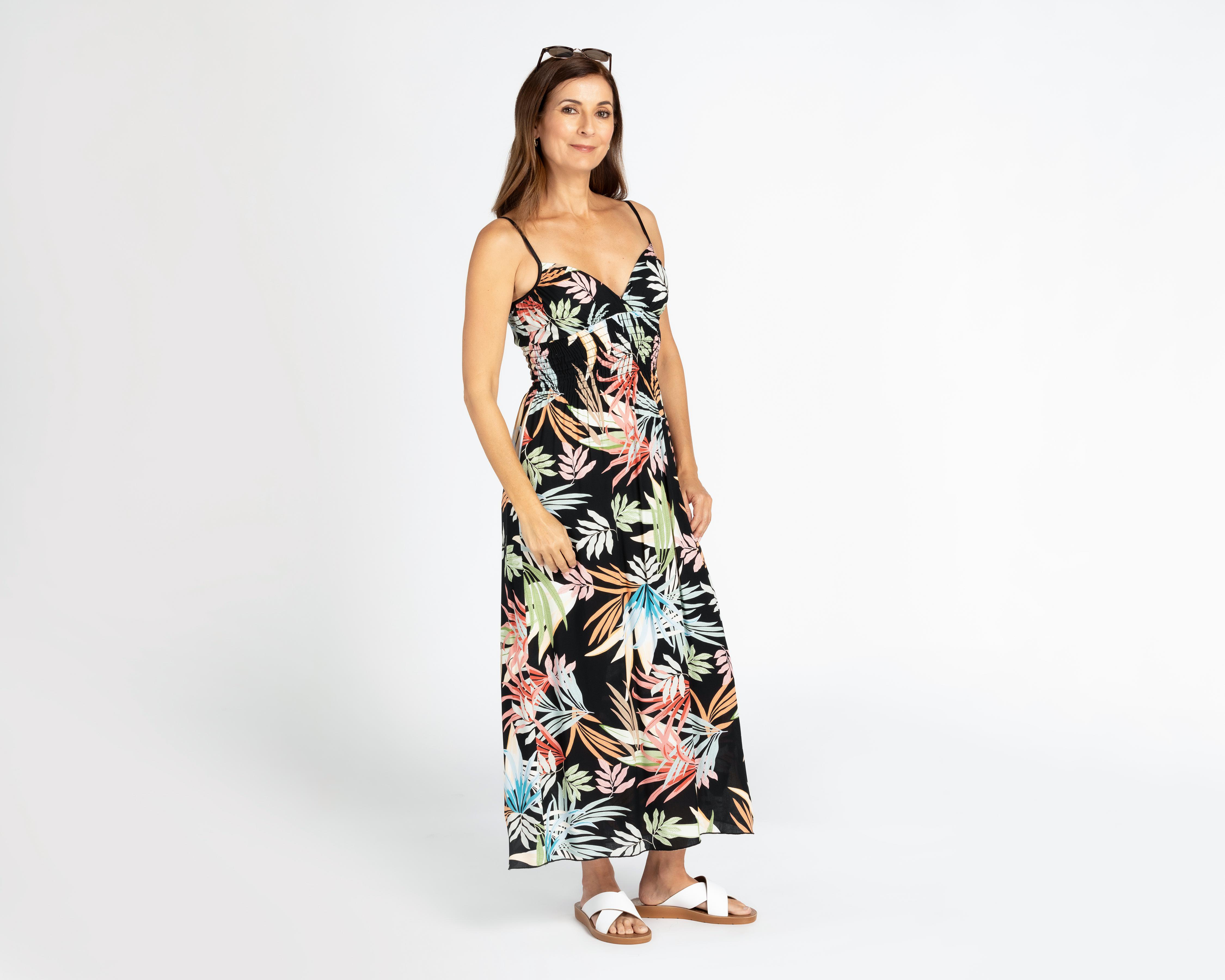 Foto 2 | Vestido Lady Sun de Playa con Estampado Floral