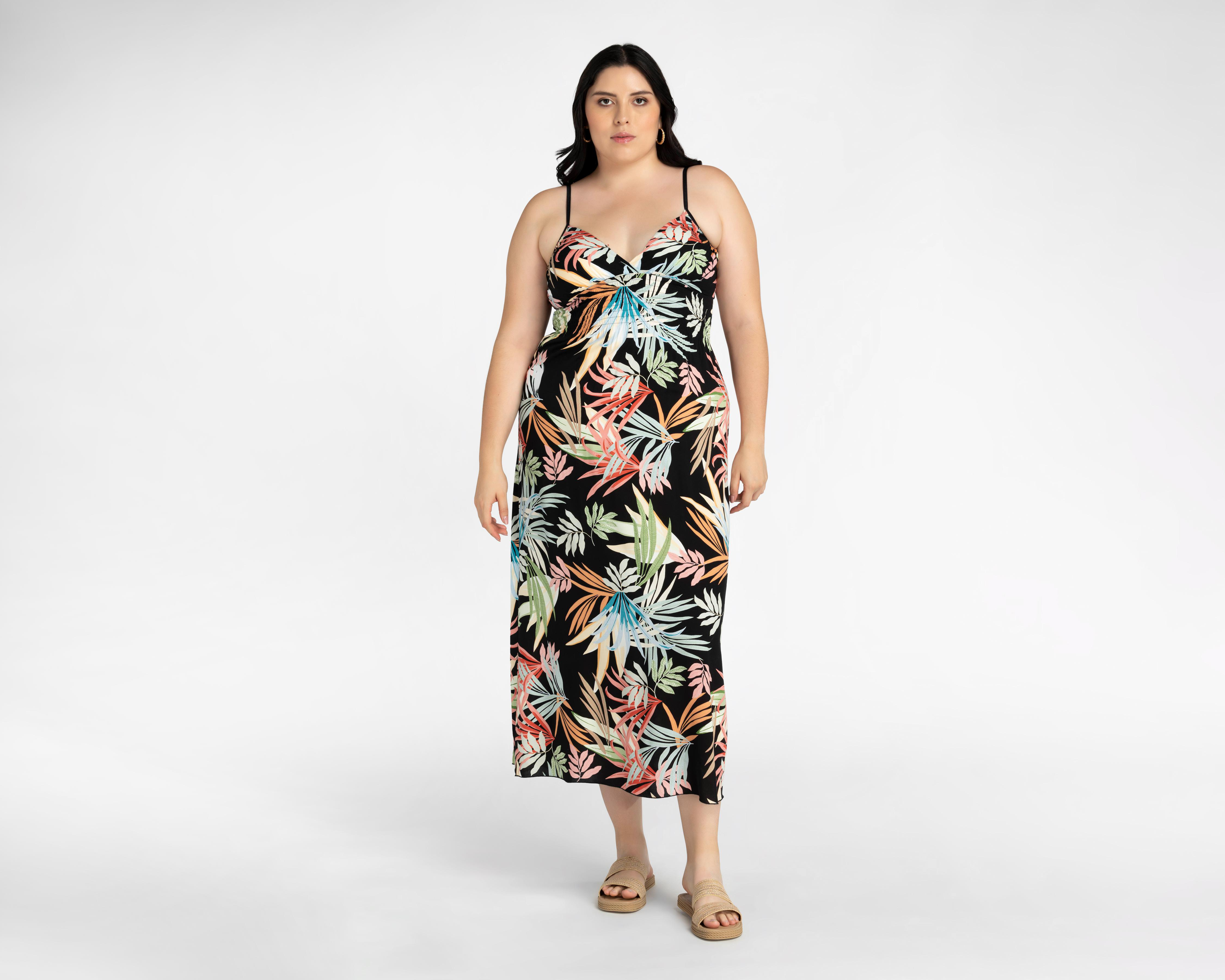 Foto 5 pulgar | Vestido Lady Sun de Playa con Estampado Floral