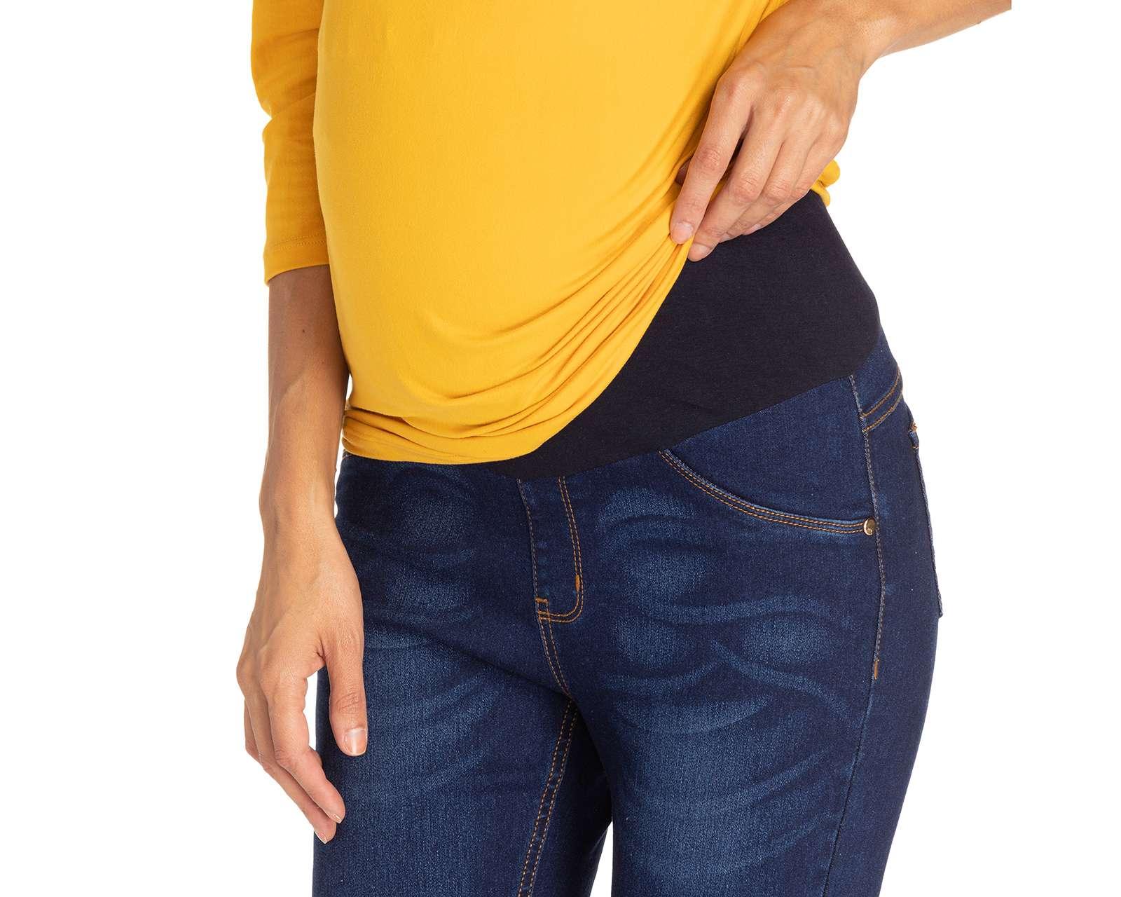 Foto 5 pulgar | Pantalón de Maternidad Mamá Bella