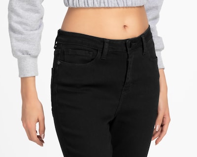 Foto 4 | Jeans Lucky Star Skinny Negro