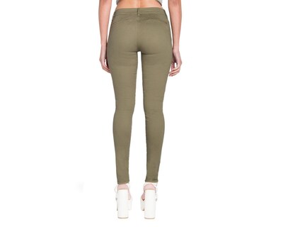 Foto 3 | Pantalón Chino Oggi Verde para Mujer