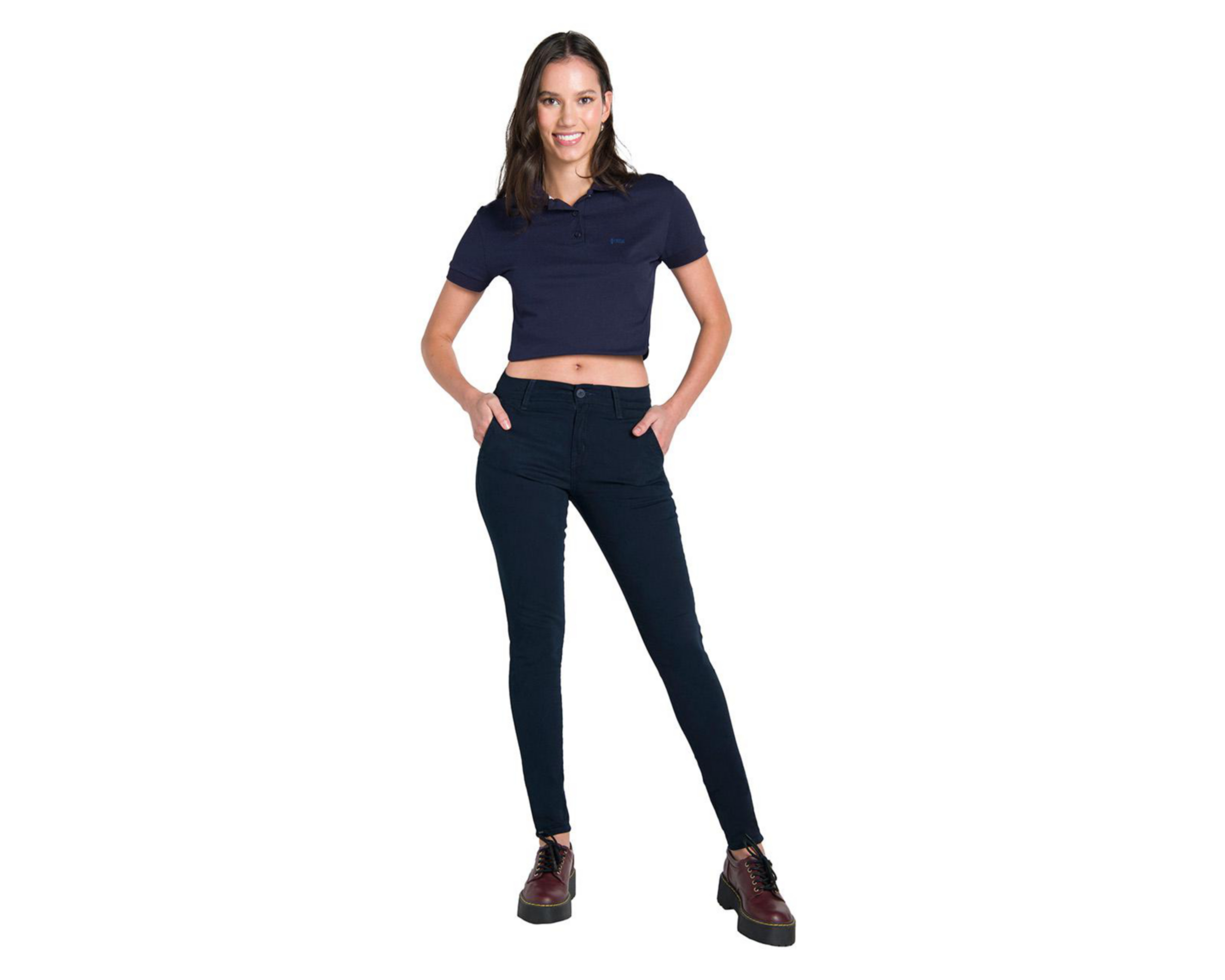 Foto 7 pulgar | Pantalón Chino Oggi para Mujer