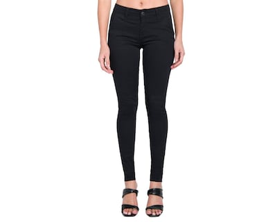 Foto 1 | Pantalón Chino Oggi Negro para Mujer
