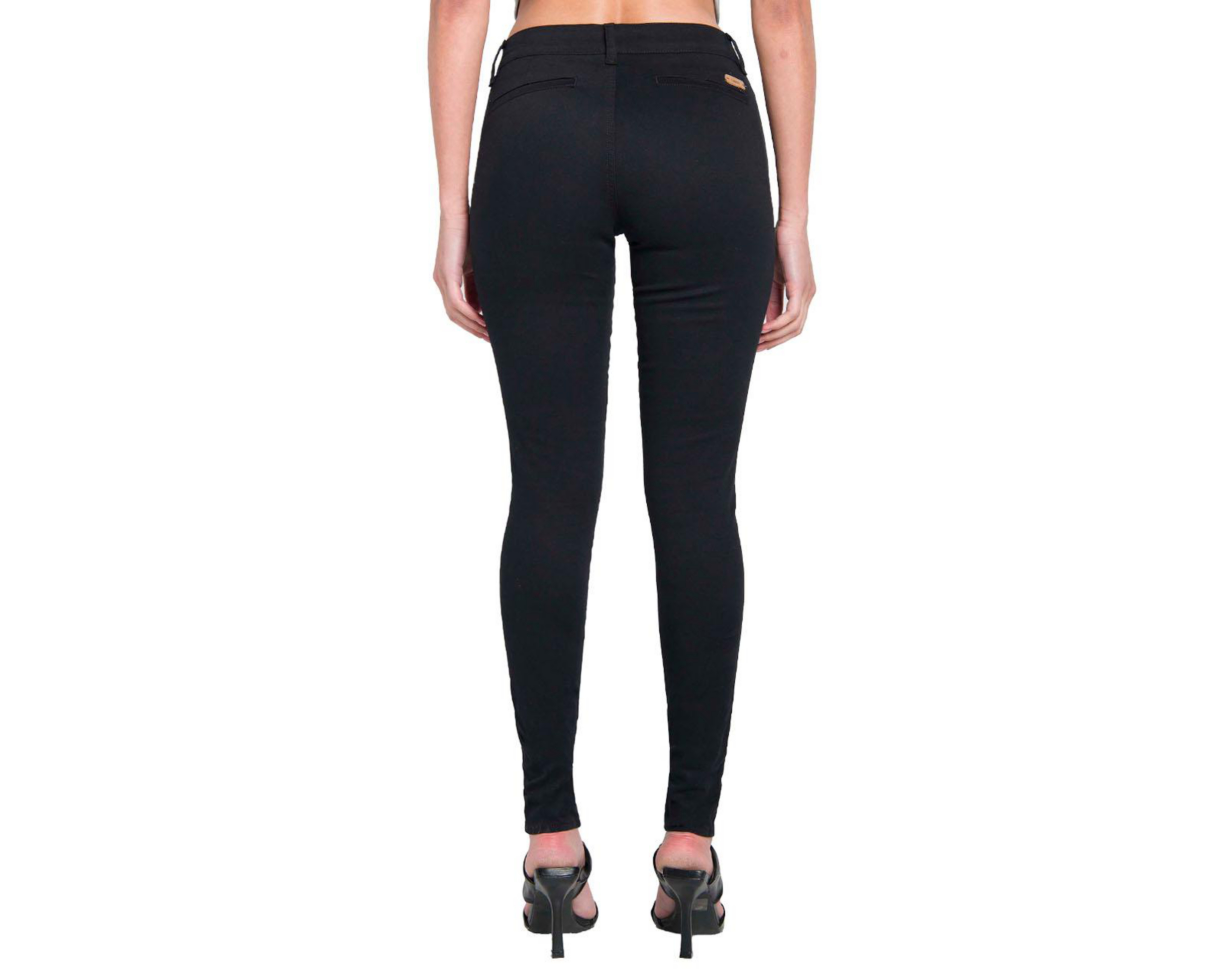 Foto 4 pulgar | Pantalón Chino Oggi Negro para Mujer