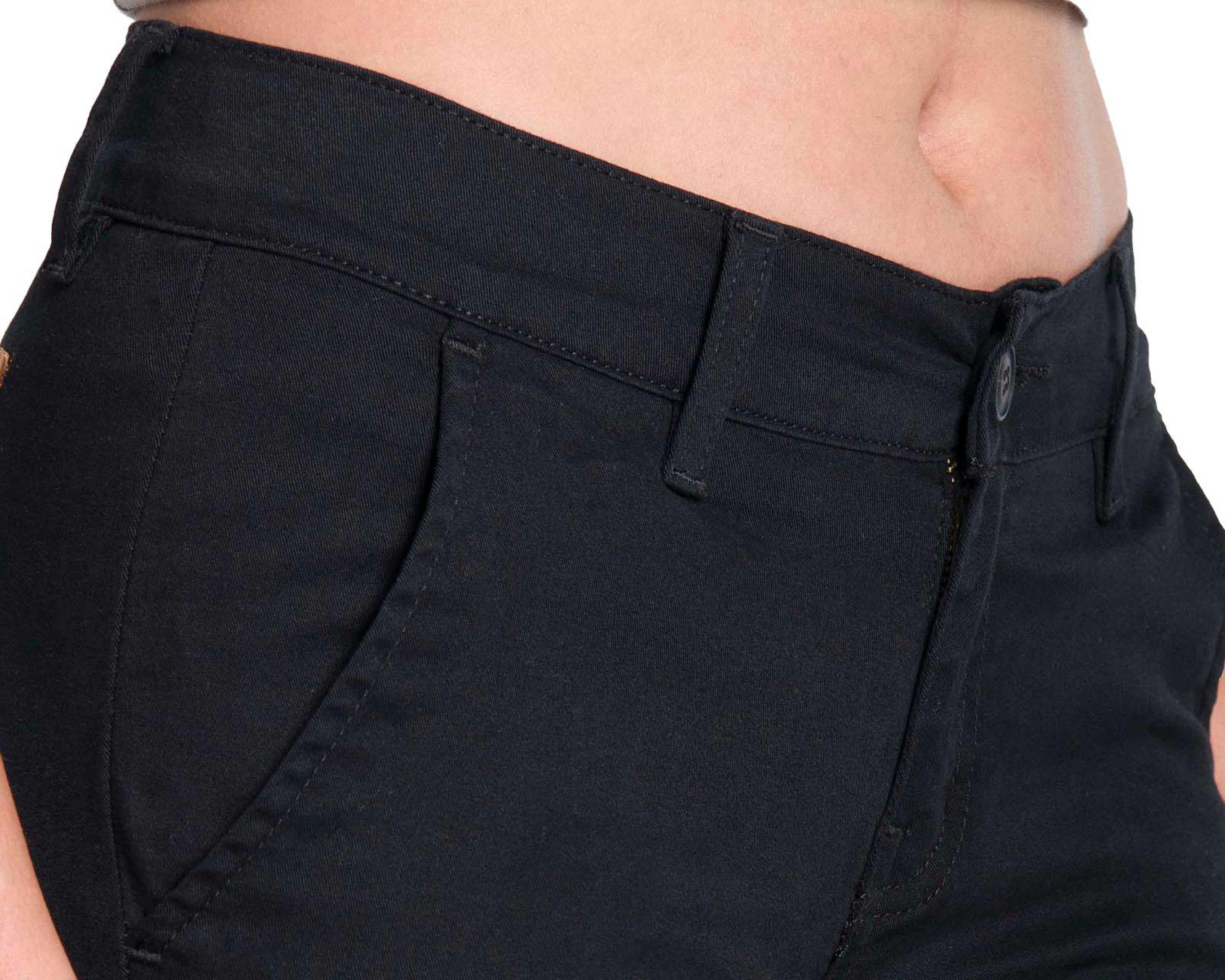 Foto 4 | Pantalón Chino Oggi Negro para Mujer