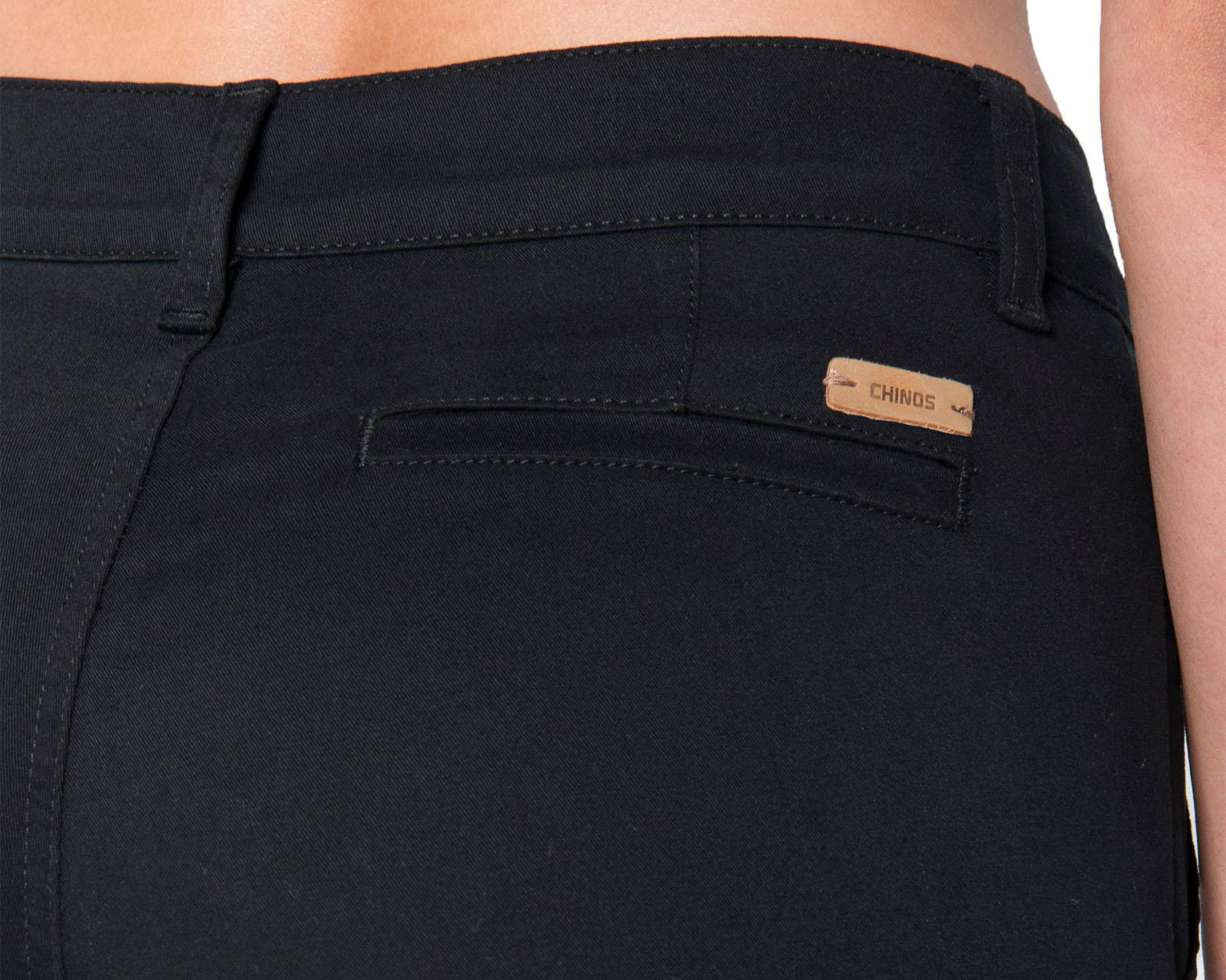Foto 5 | Pantalón Chino Oggi Negro para Mujer