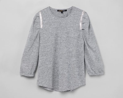 Foto 1 | Blusa Louise Paris Manga Larga con Pedrería