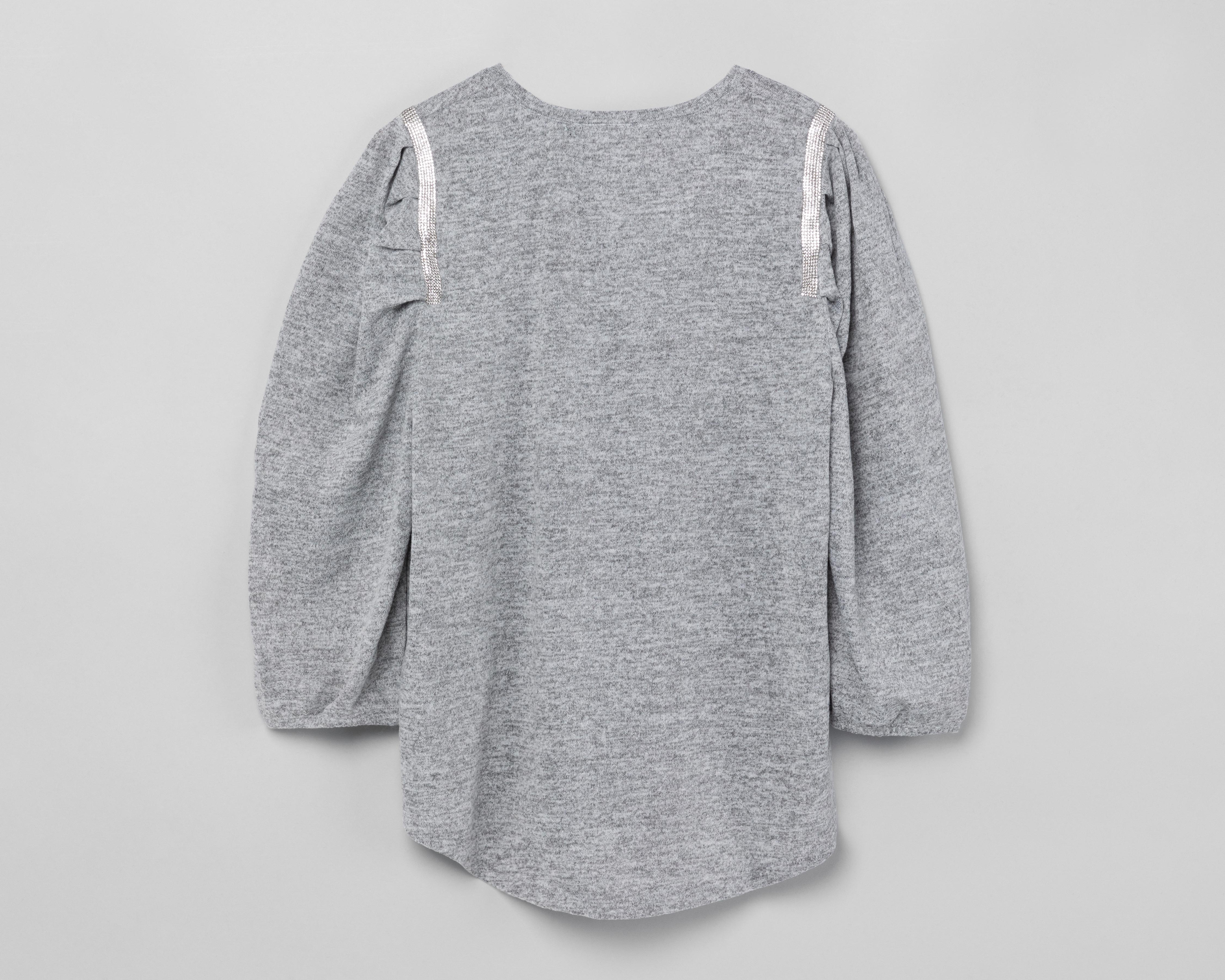 Foto 2 | Blusa Louise Paris Manga Larga con Pedrería