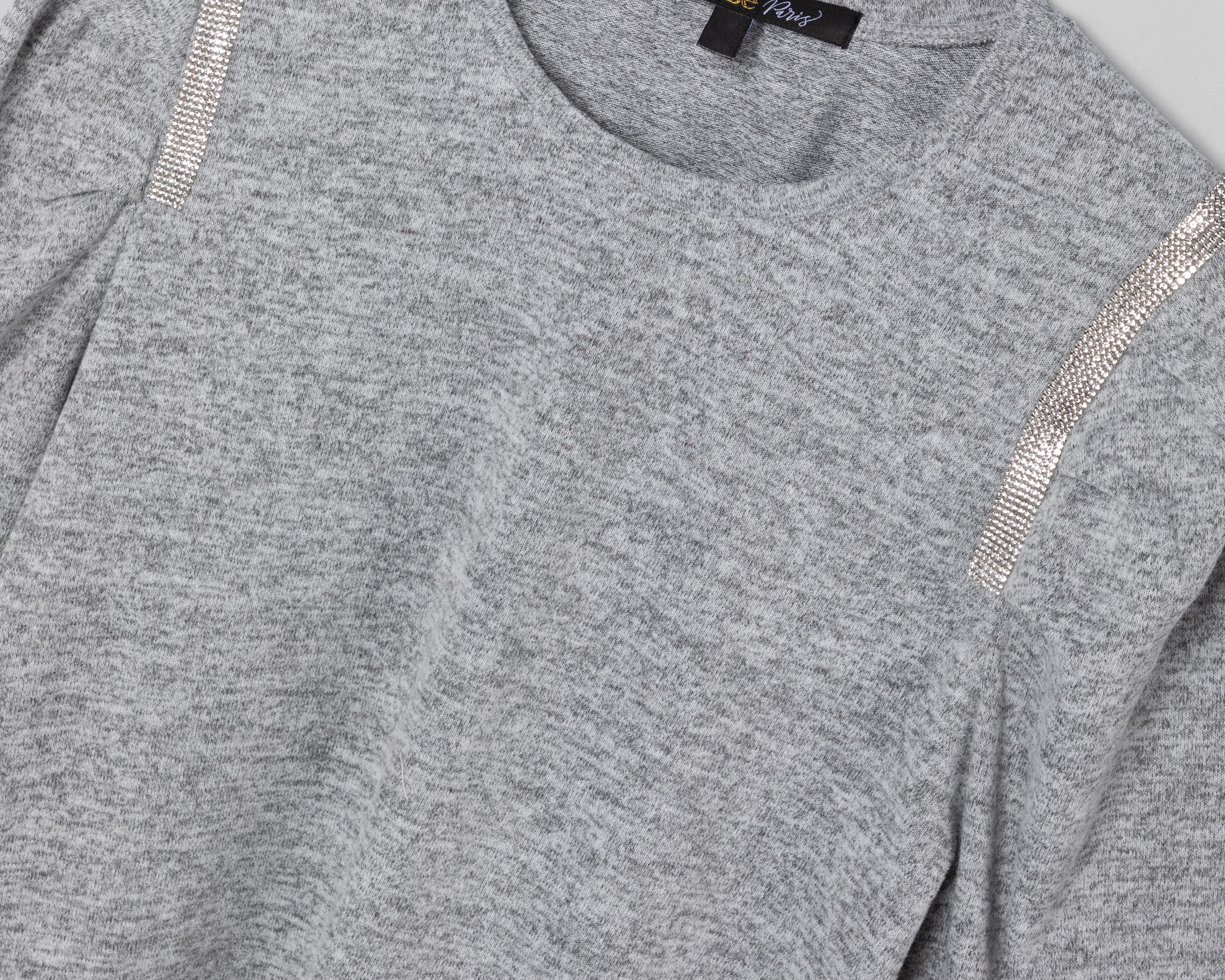 Foto 3 | Blusa Louise Paris Manga Larga con Pedrería