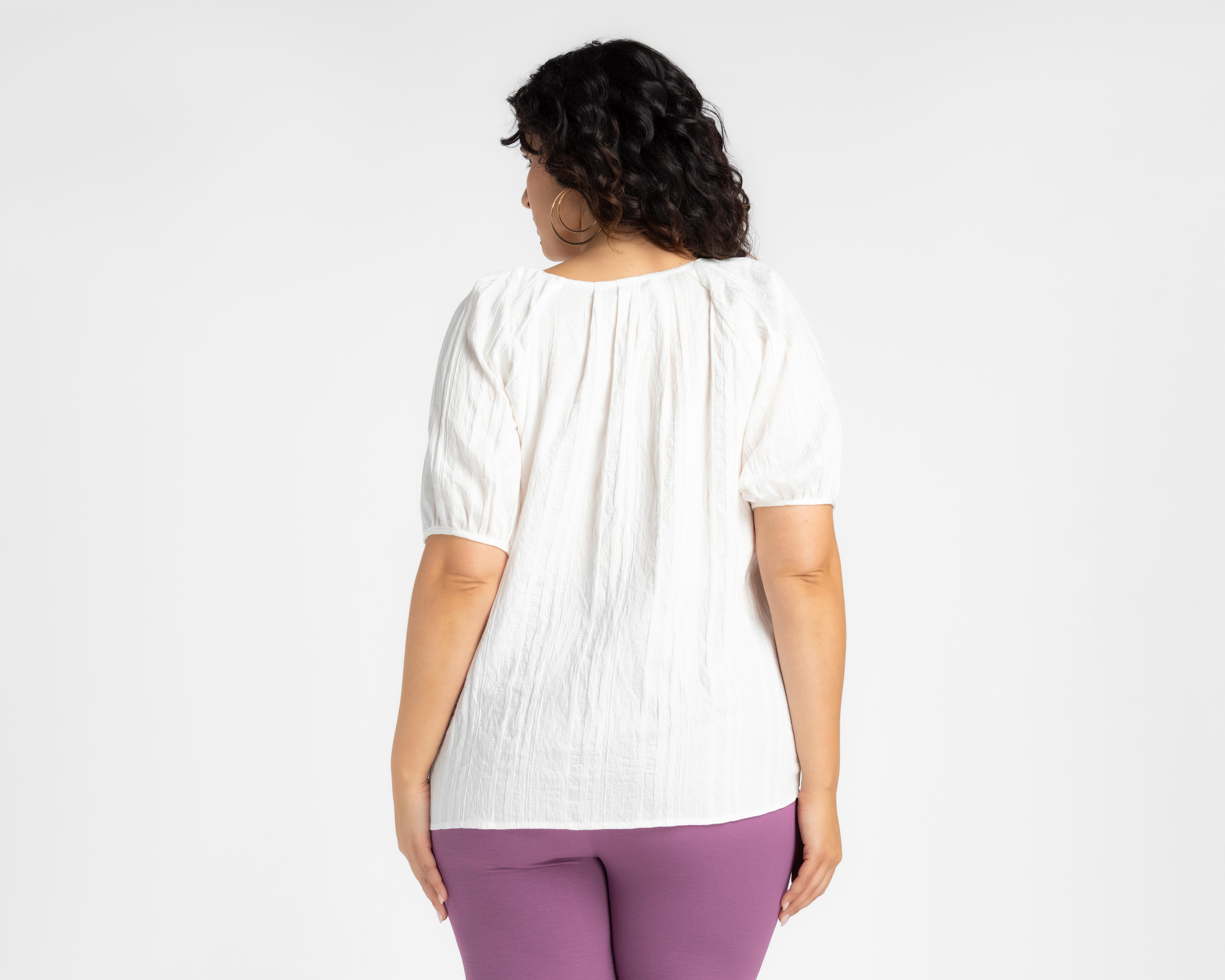 Foto 4 pulgar | Blusa Lady Sun Cuello V para Mujer