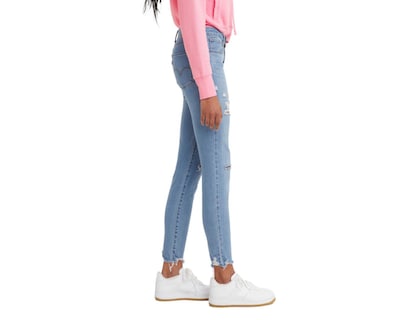 Foto 2 | Jeans Levi's 721 Skinny Fit con Destrucciones