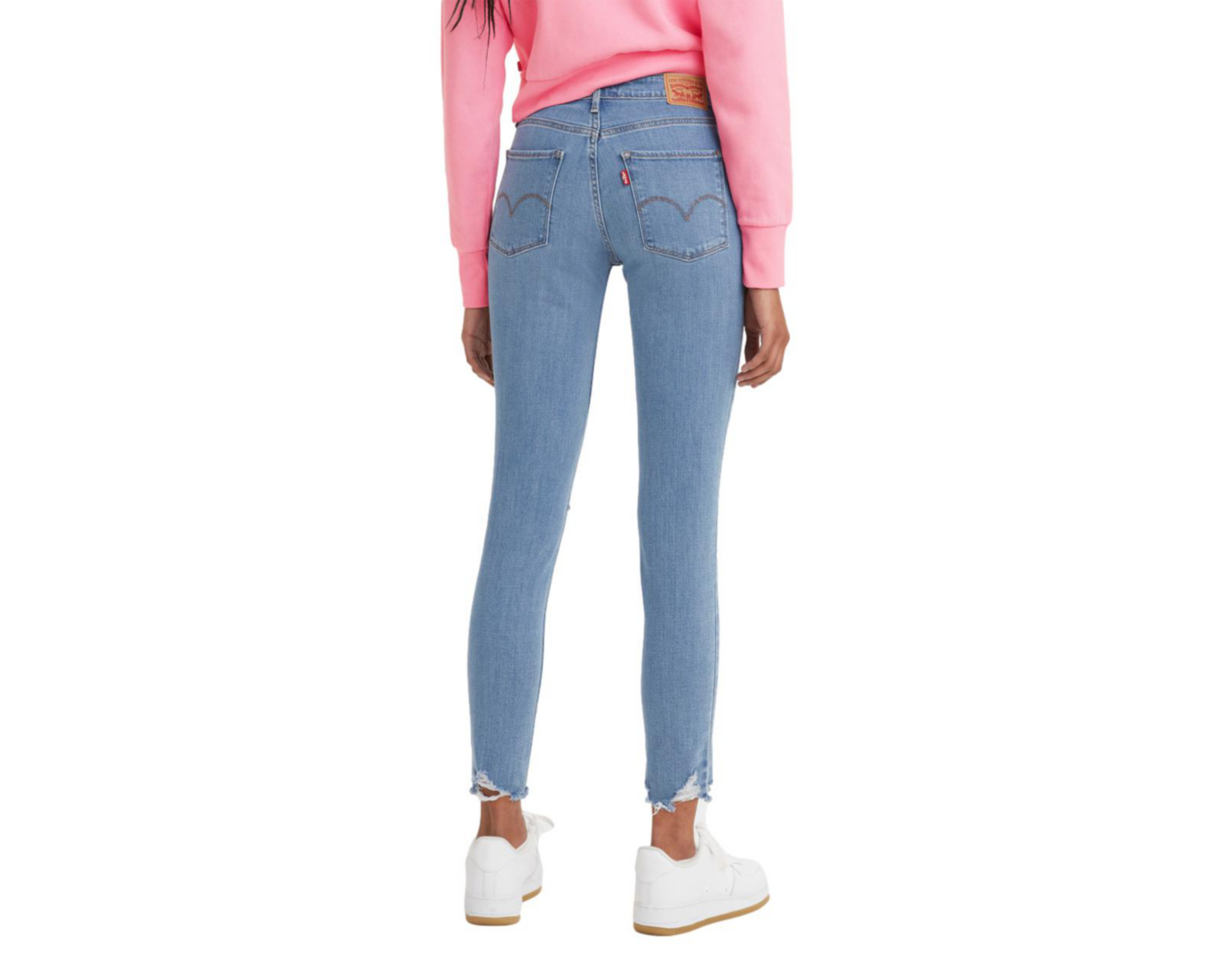Foto 4 pulgar | Jeans Levi's 721 Skinny Fit con Destrucciones