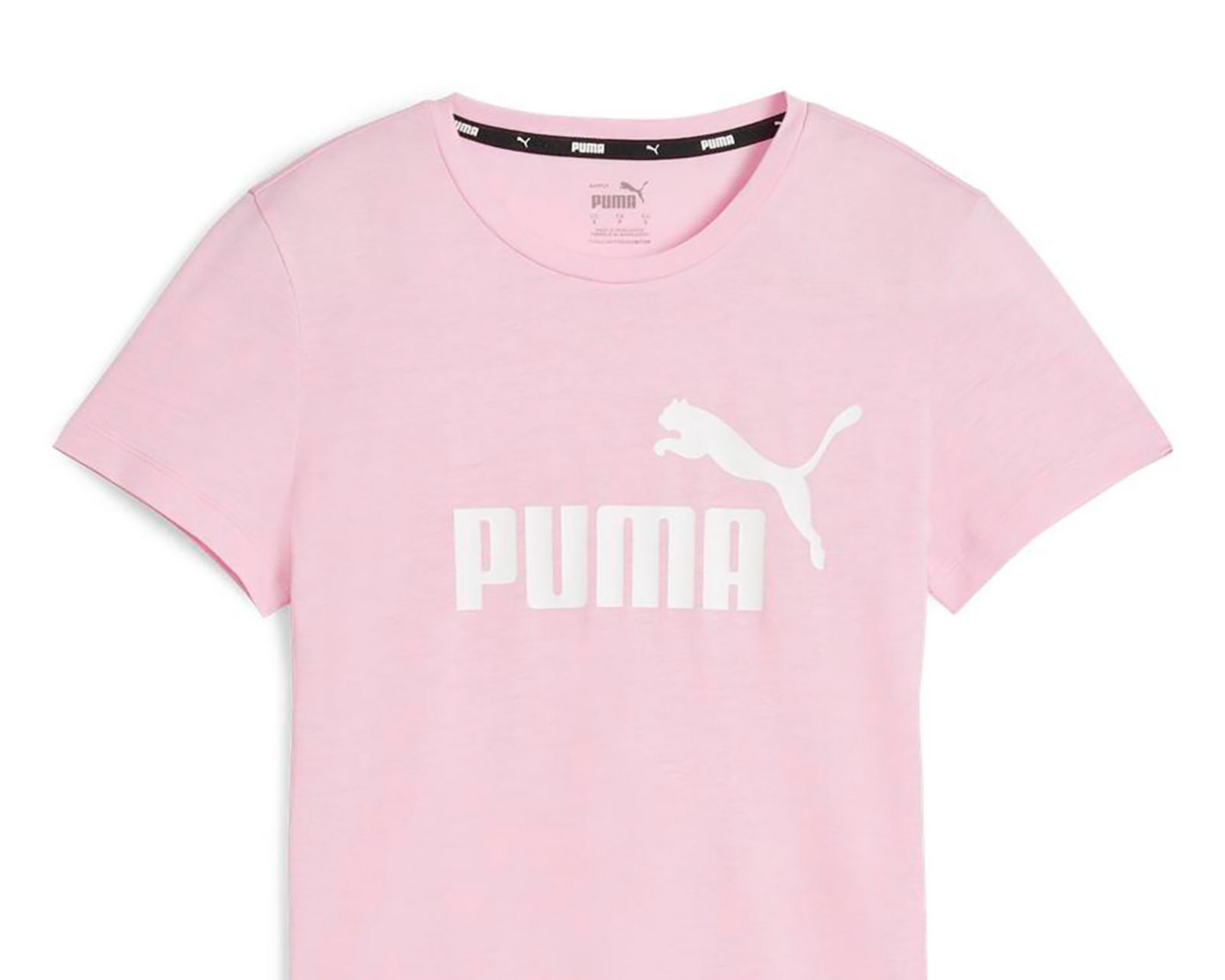 Foto 4 pulgar | Playera Puma Ess Logo Heather Tee de Entrenamiento para Mujer