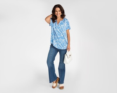 Foto 2 | Blusa Lady Sun Manga Corta para Mujer