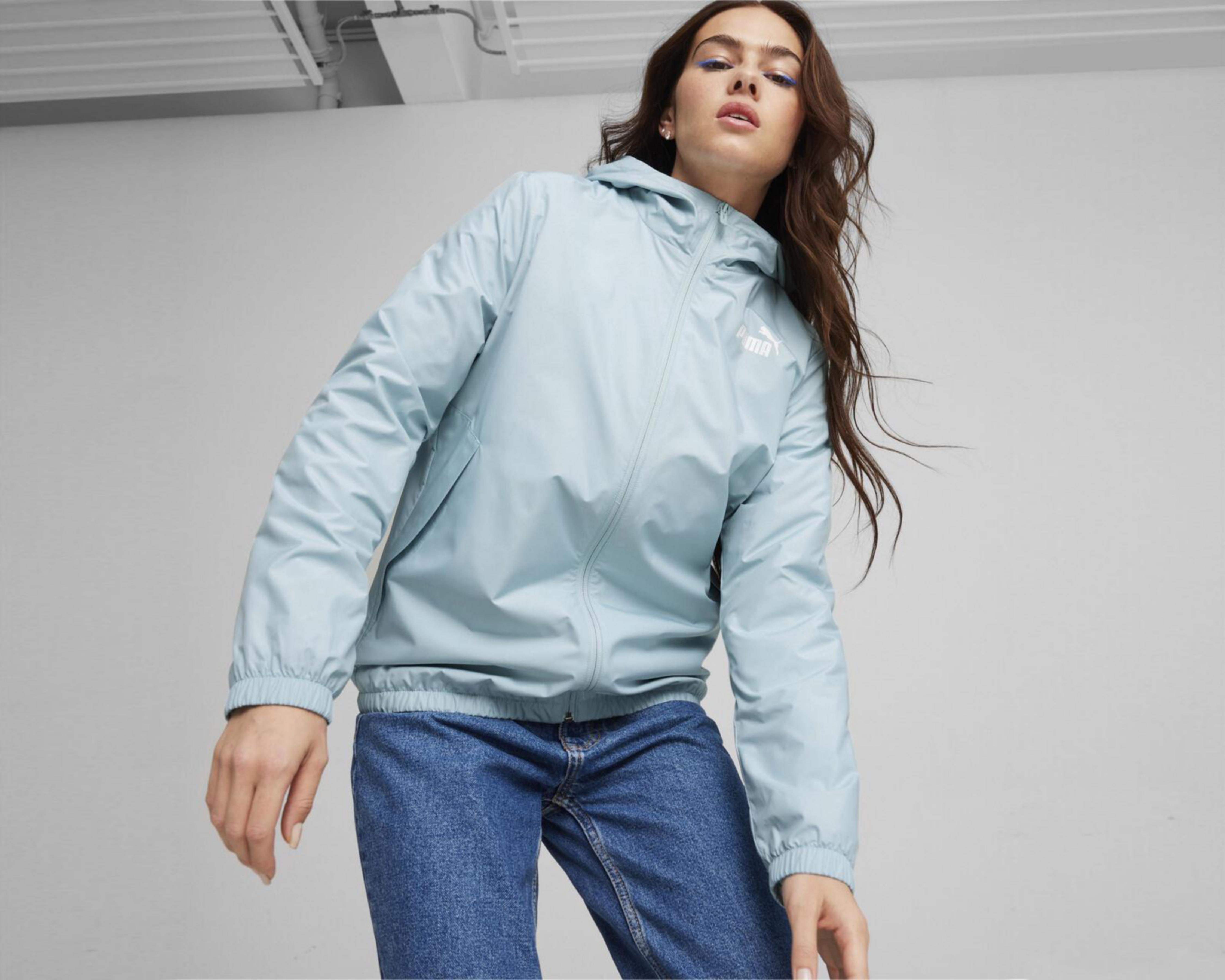 Foto 3 | Chamarra de Entrenamiento Puma Rain-Cell para Mujer