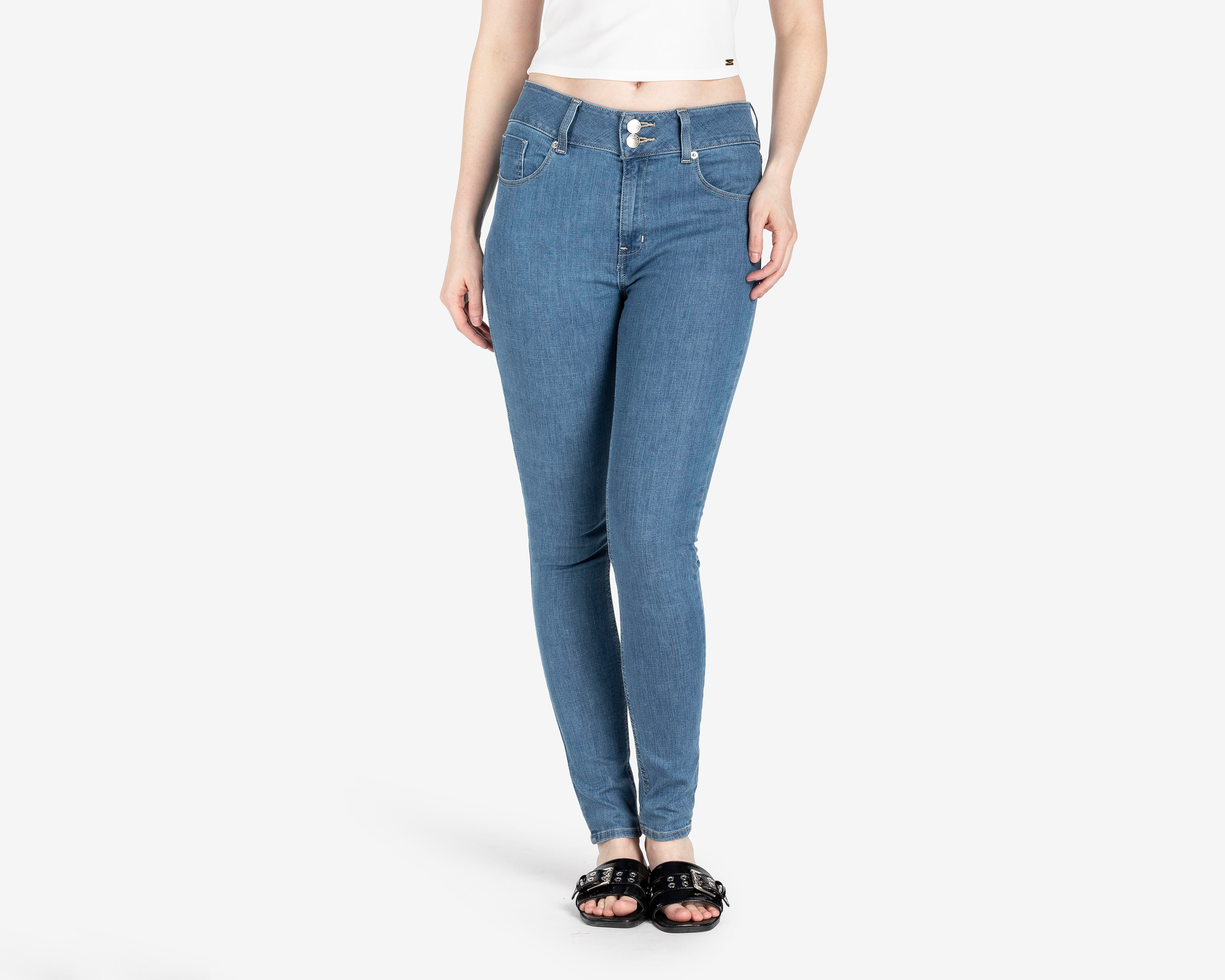 Foto 1 | Jeans Super Skinny Oggi Katia Honey para Mujer
