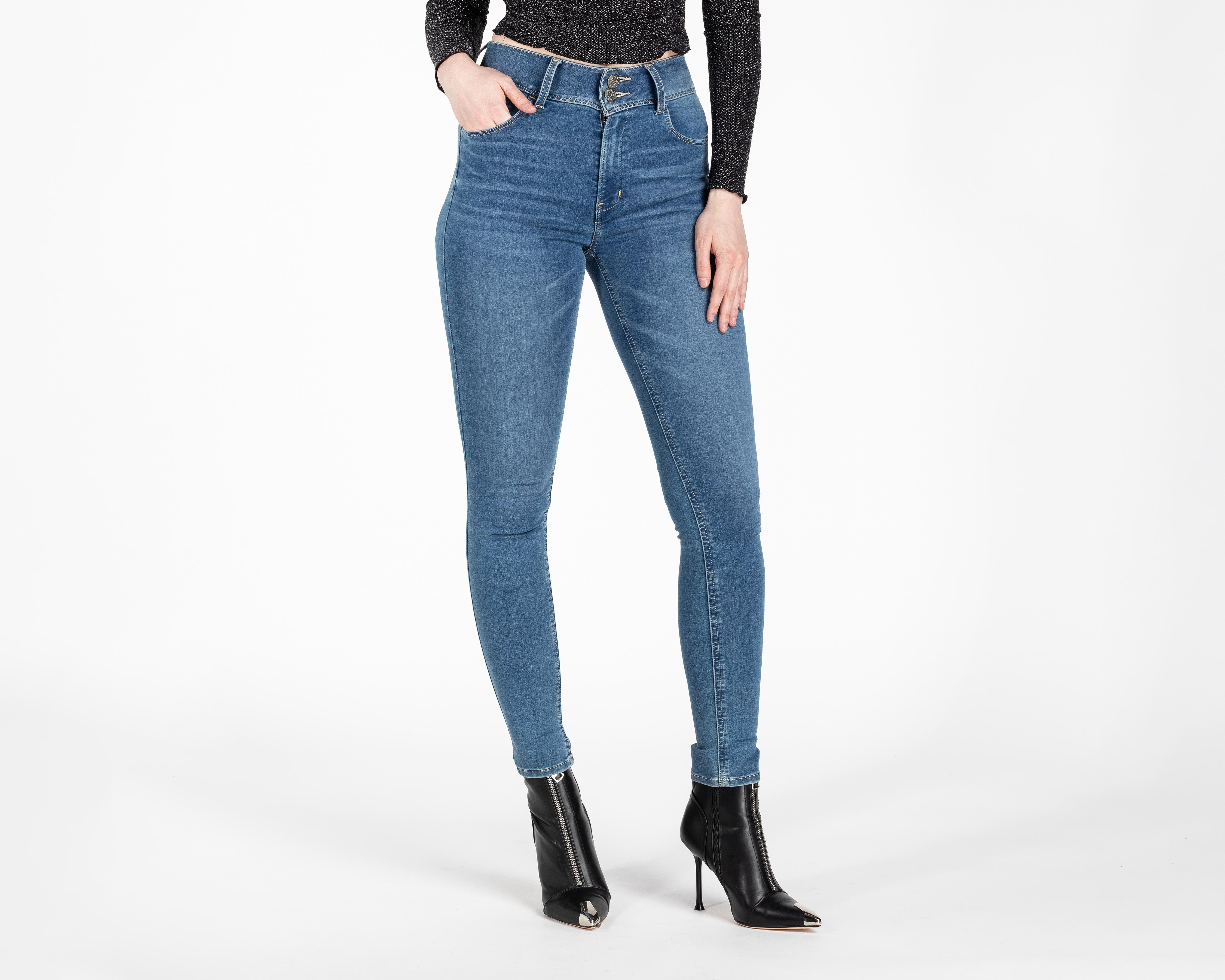 Foto 2 pulgar | Jeans Super Skinny Oggi Katia para Mujer
