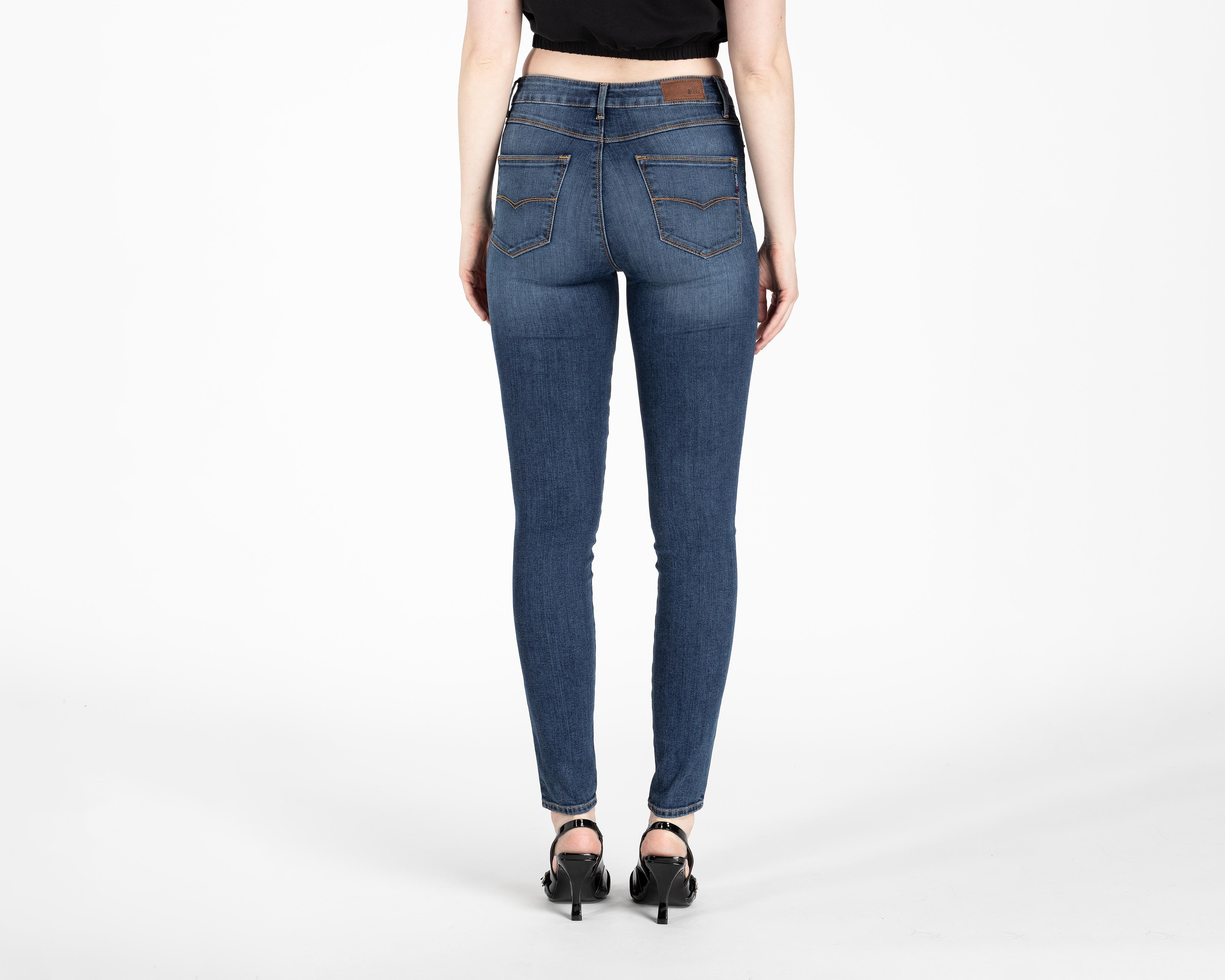 Foto 4 pulgar | Jeans Skinny Oggi Lucy Vintage para Mujer