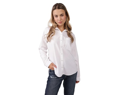 Foto 1 | Camisa American Eagle con Bolsillo para Mujer