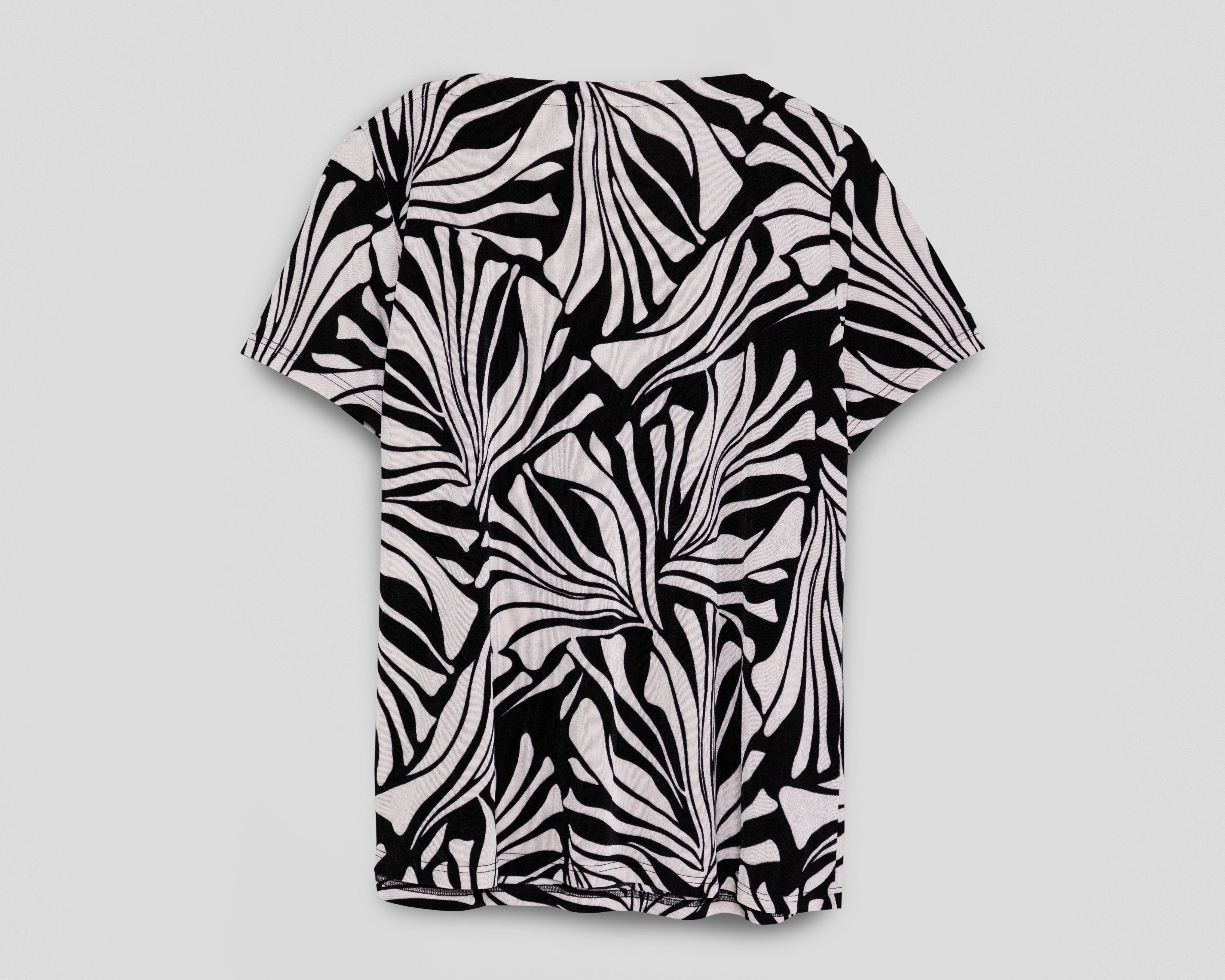 Foto 2 | Blusa Sahara Estampada para Mujer
