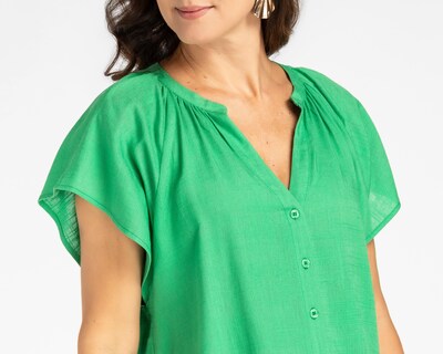 Foto 4 | Blusa Lady Sun Manga Corta para Mujer
