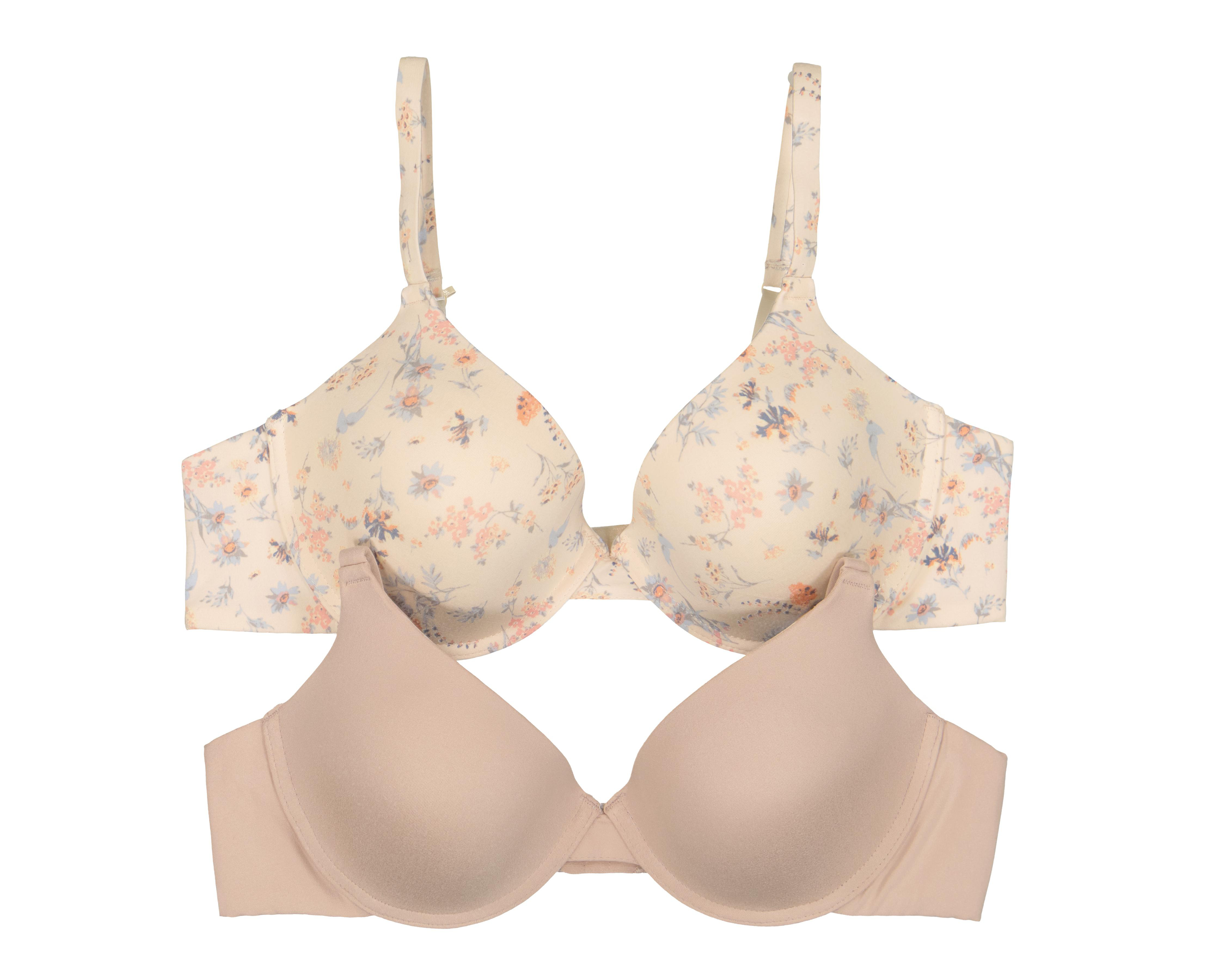 Foto 1 | Brasier con Varilla Eva Tu Estilo Íntimo Media Copa 2 Pack