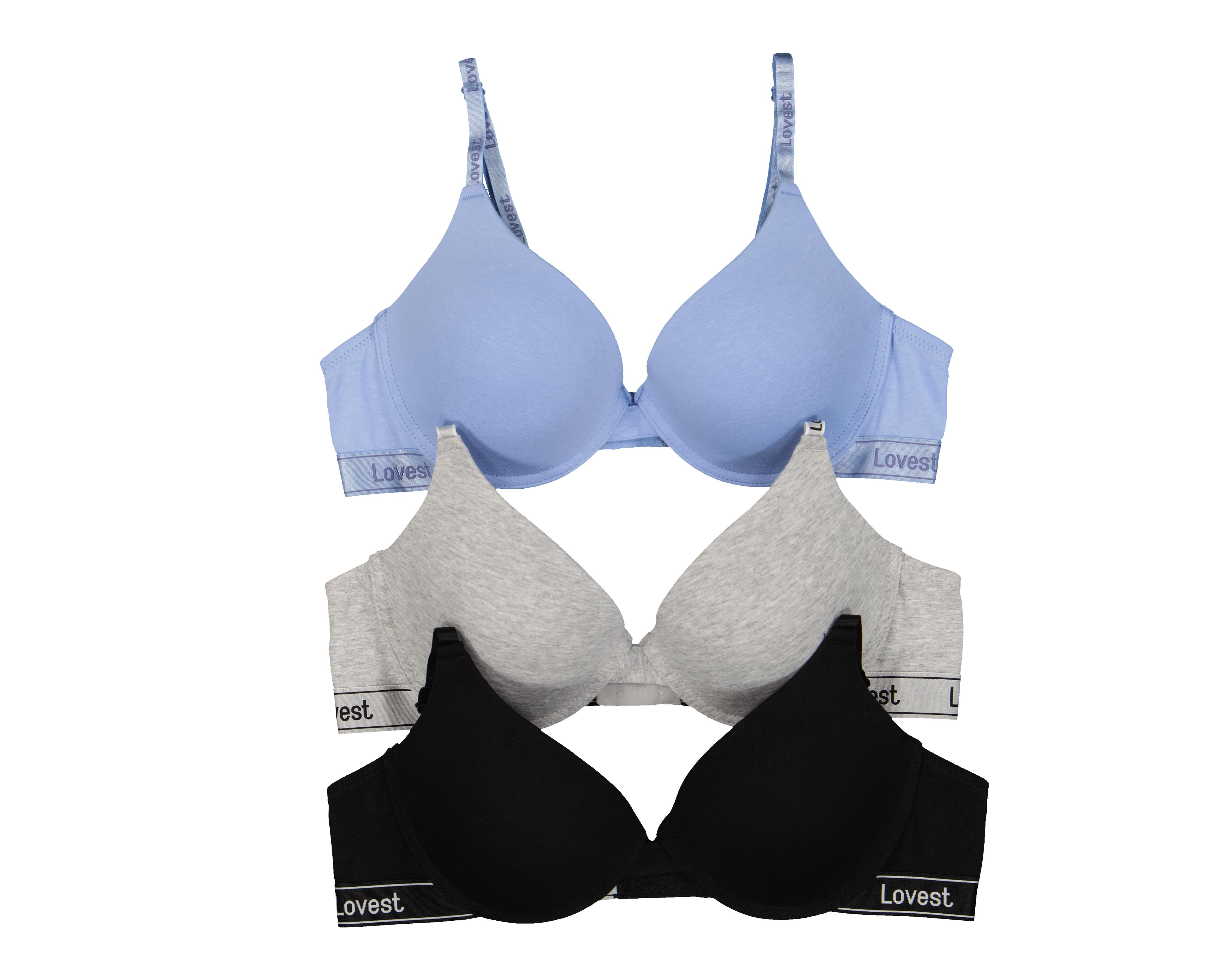 Brasier de Media Copa Lovest 3 Piezas