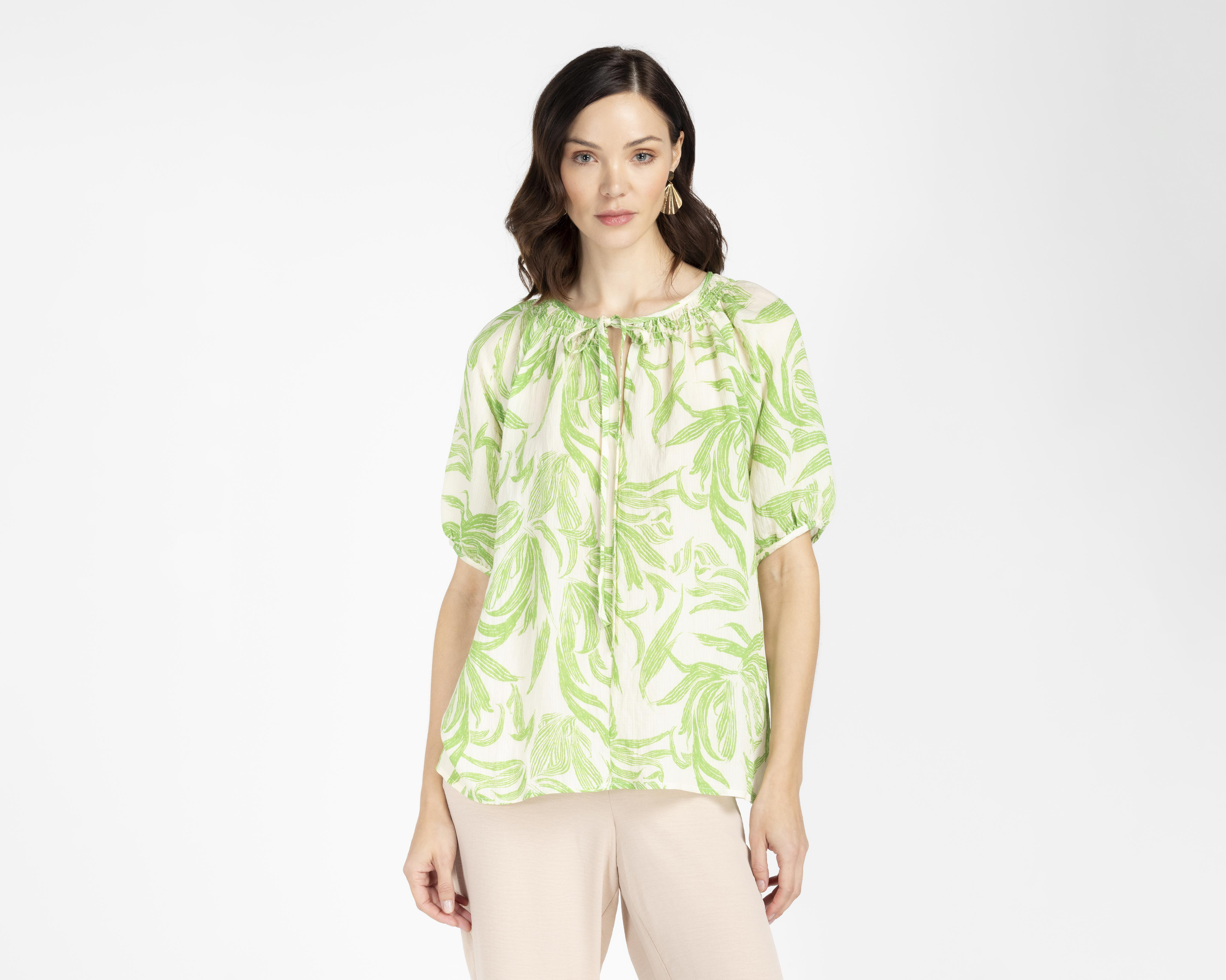 Foto 1 | Blusa Lady Sun Manga Corta para Mujer