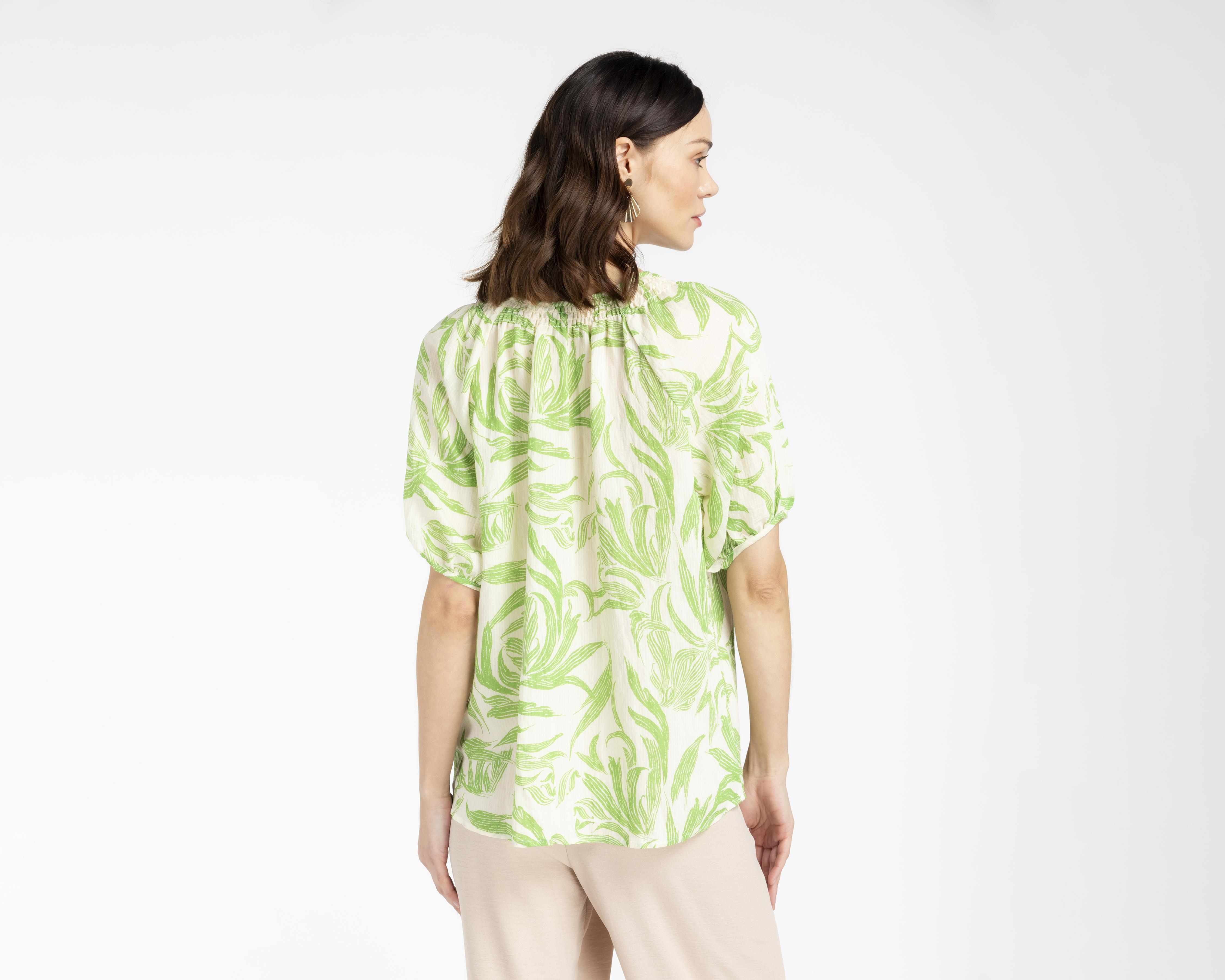 Foto 4 pulgar | Blusa Lady Sun Manga Corta para Mujer