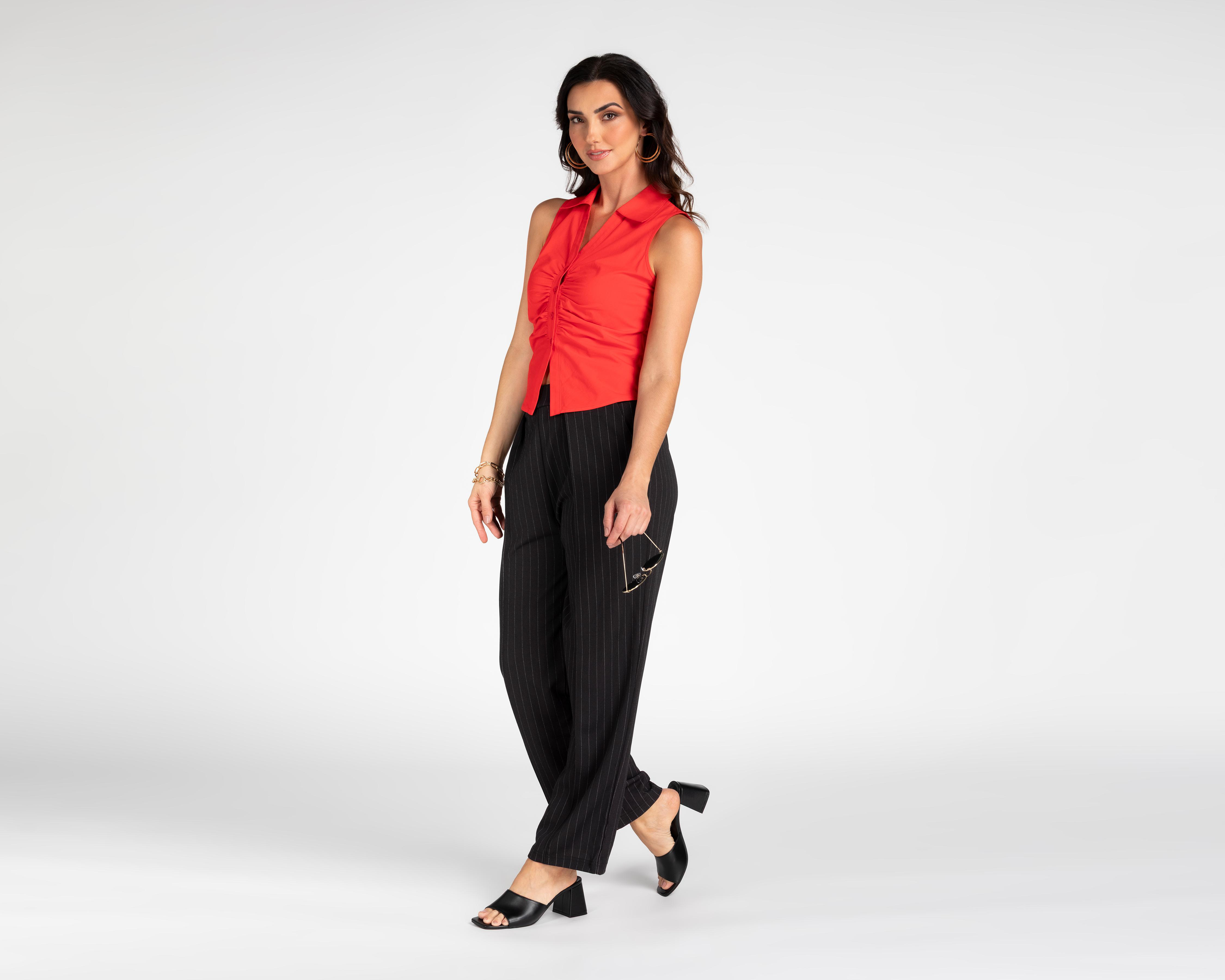 Foto 2 | Blusa Sahara sin Mangas para Mujer