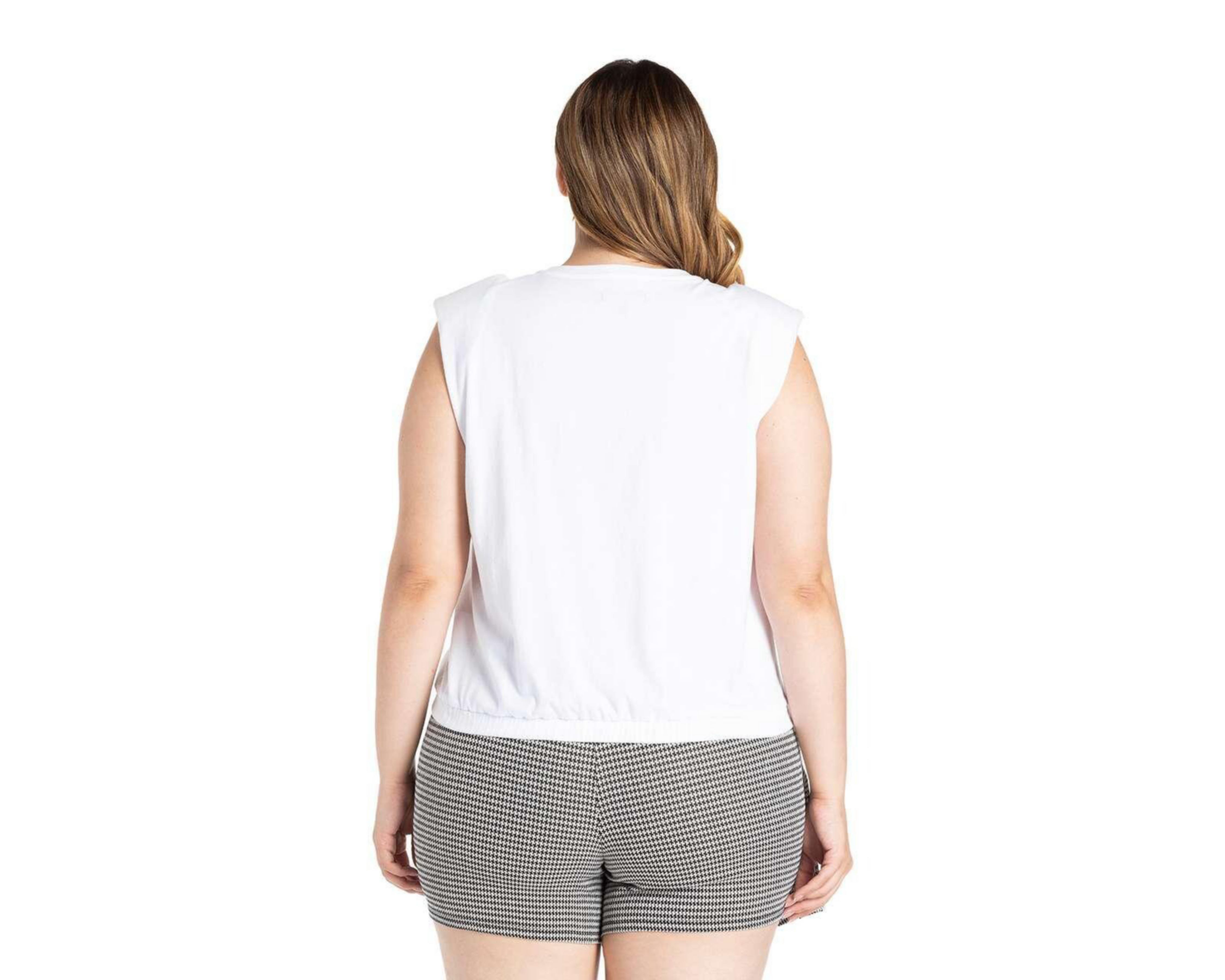 Foto 8 pulgar | Playera Thinner sin Mangas con Estampado