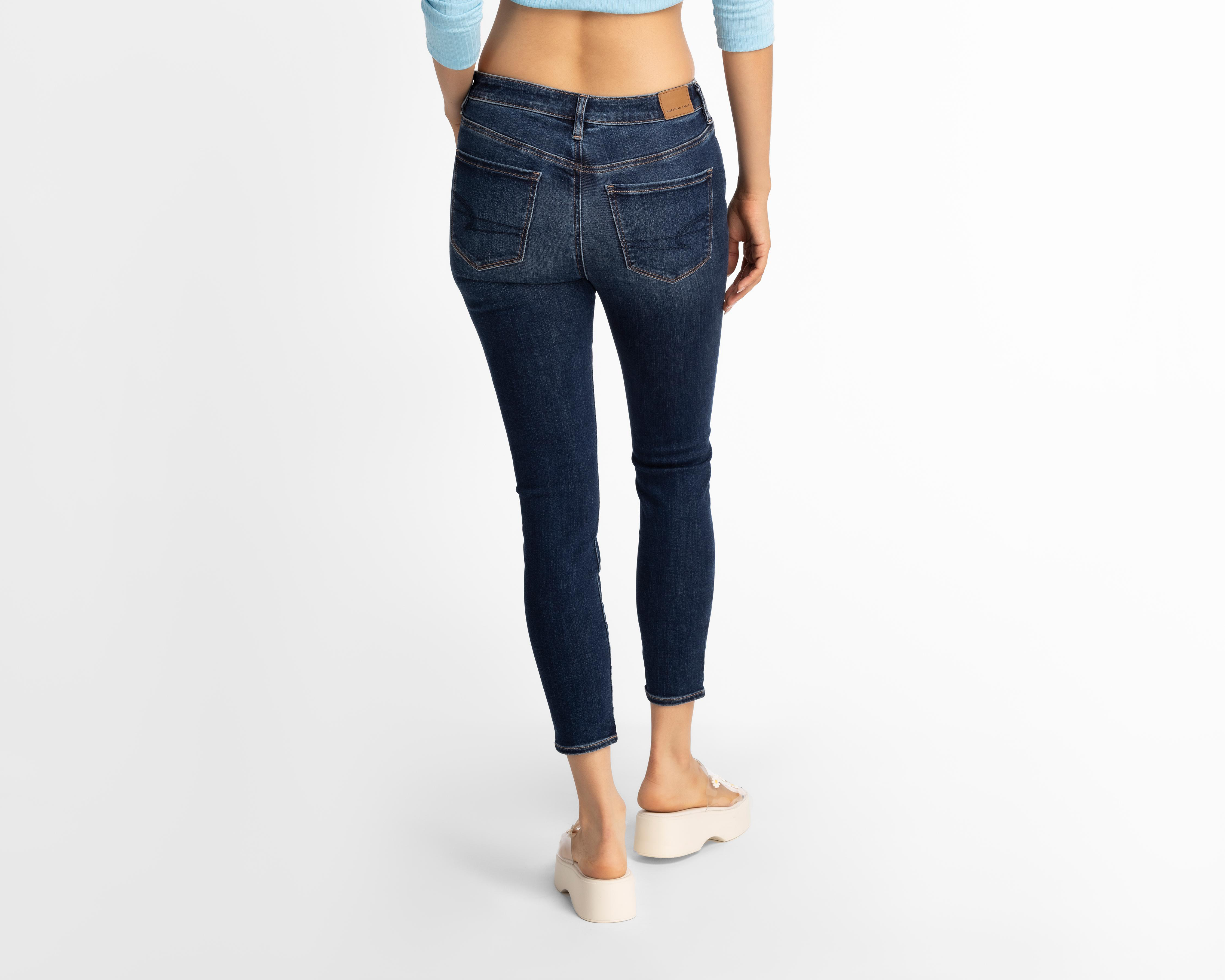 Foto 4 pulgar | Jeans Skinny American Eagle High-Rise para Mujer