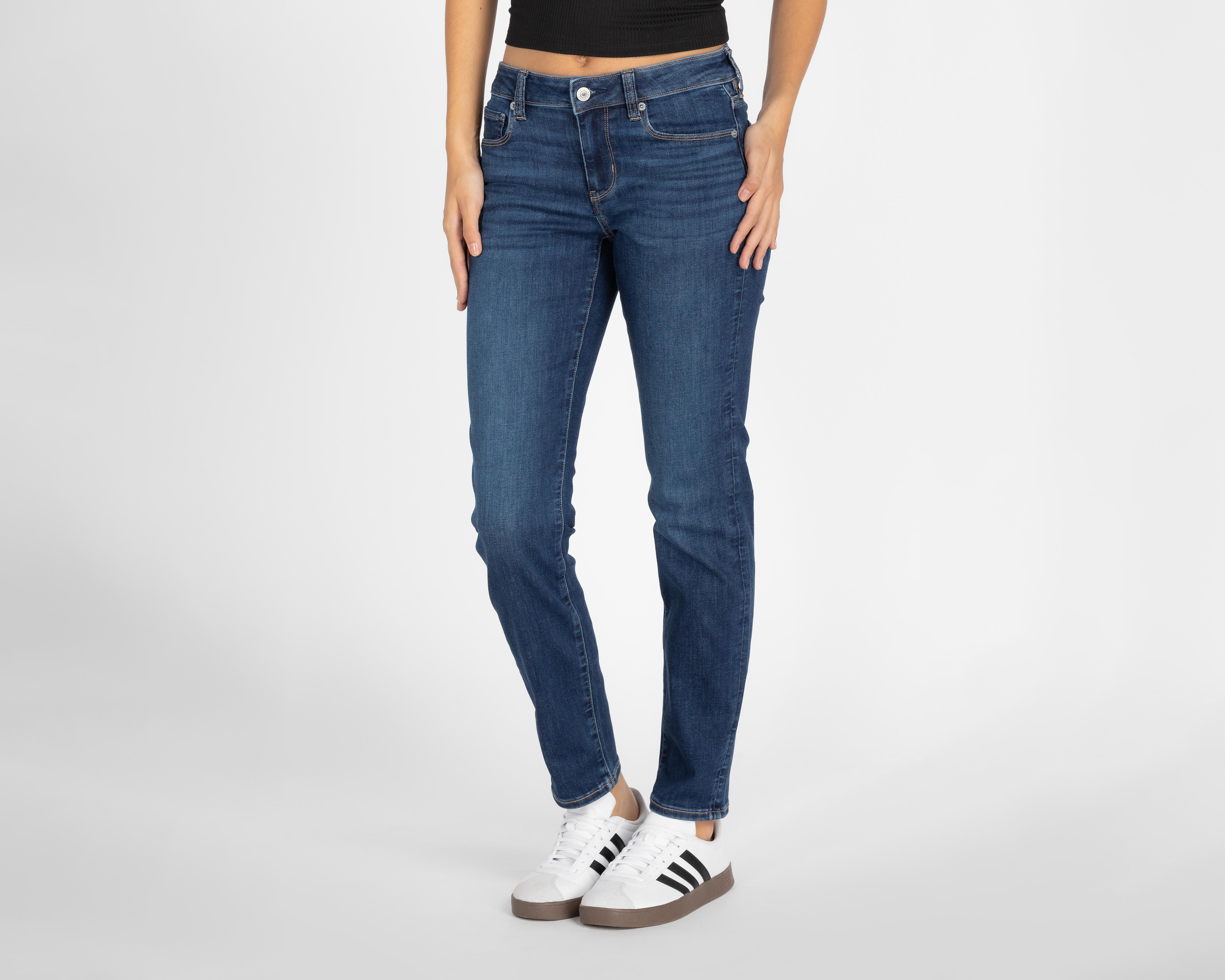 Foto 2 pulgar | Jeans American Eagle Outfitters Skinny Deslavado