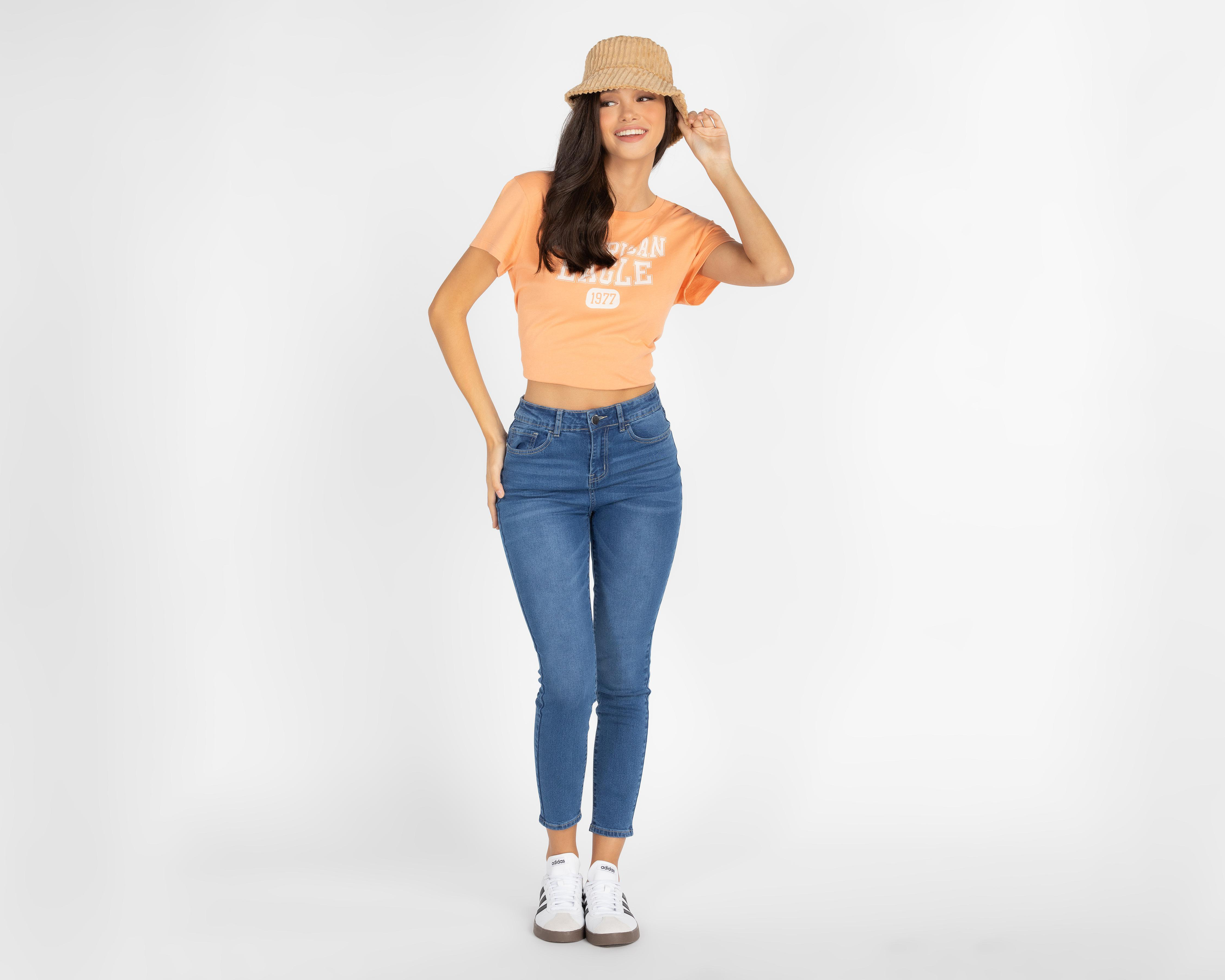 Foto 3 pulgar | Playera American Eagle Estampada