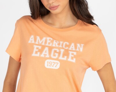 Foto 4 | Playera American Eagle Estampada