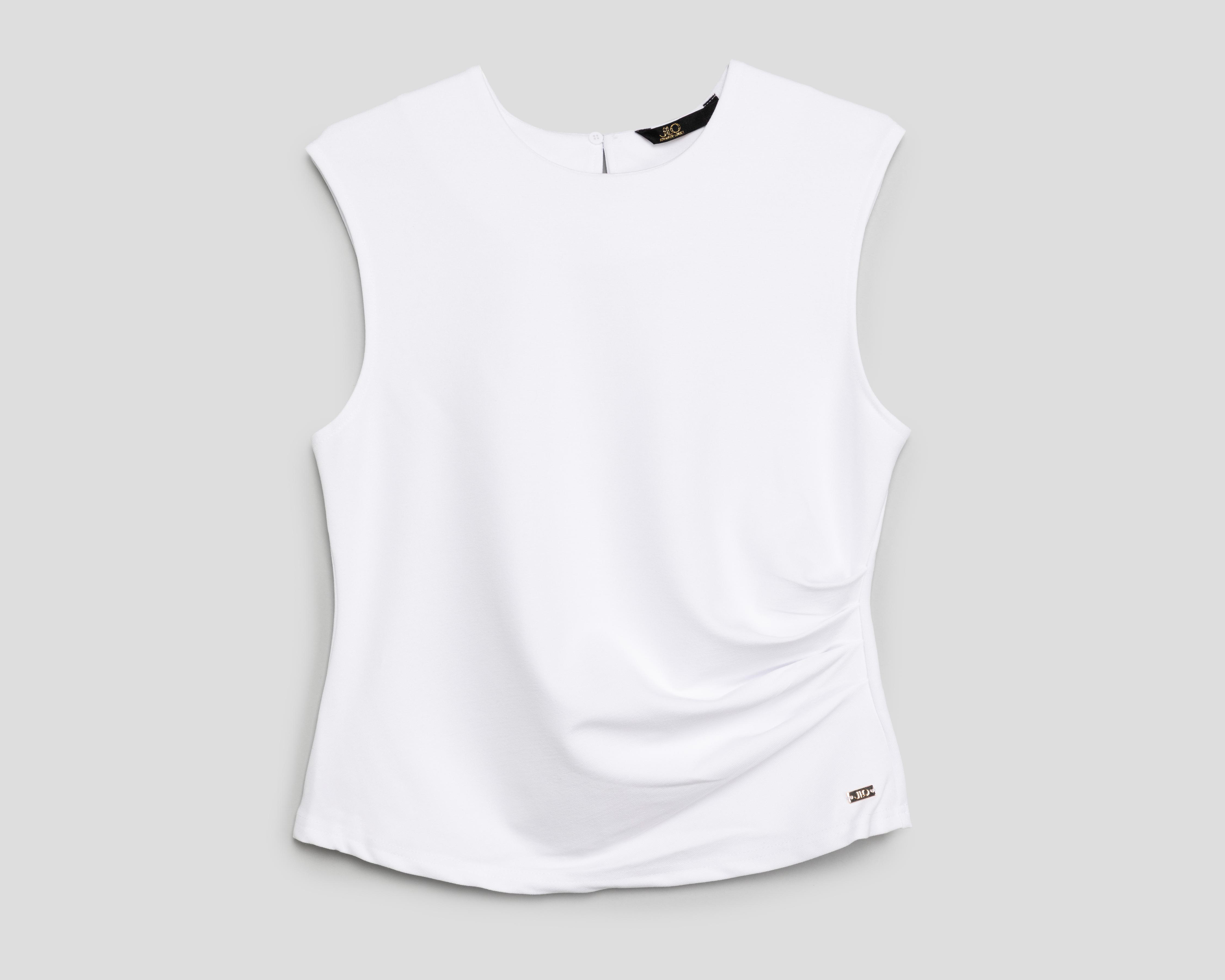 Foto 2 pulgar | Blusa Jennifer Lopez Blanca para Mujer