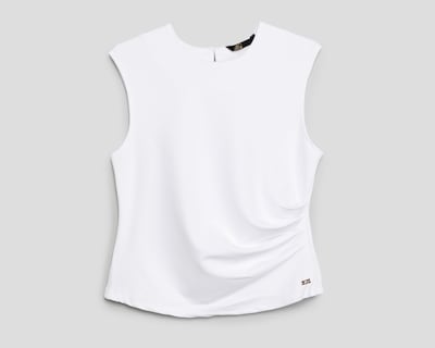 Foto 1 | Blusa Jennifer Lopez Blanca para Mujer