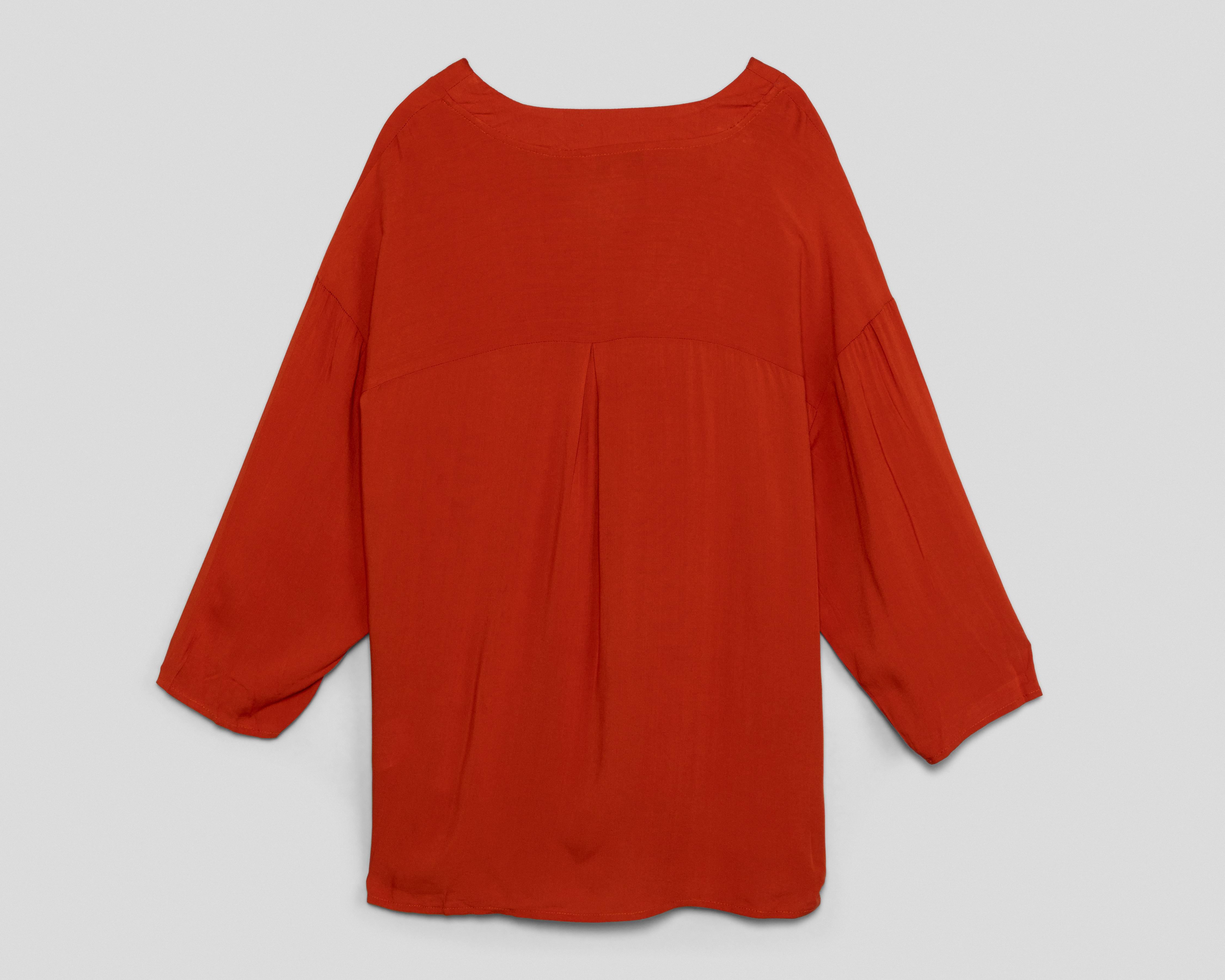 Foto 3 pulgar | Blusa Cuello V Lady Sun para Mujer