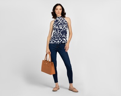 Foto 2 | Blusa Jennifer Lopez Azul para Mujer