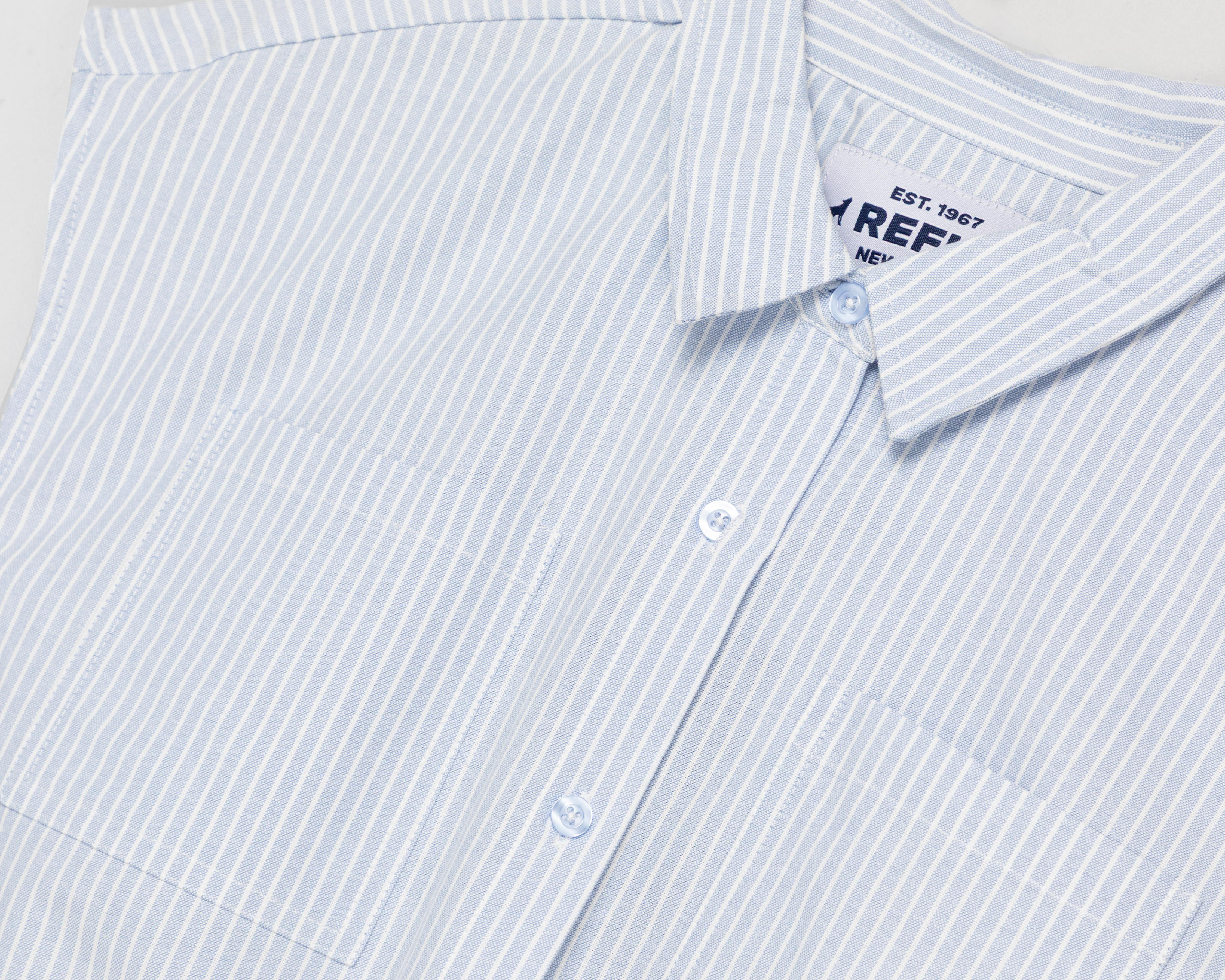 Foto 3 | Blusa Refill a Rayas para Mujer