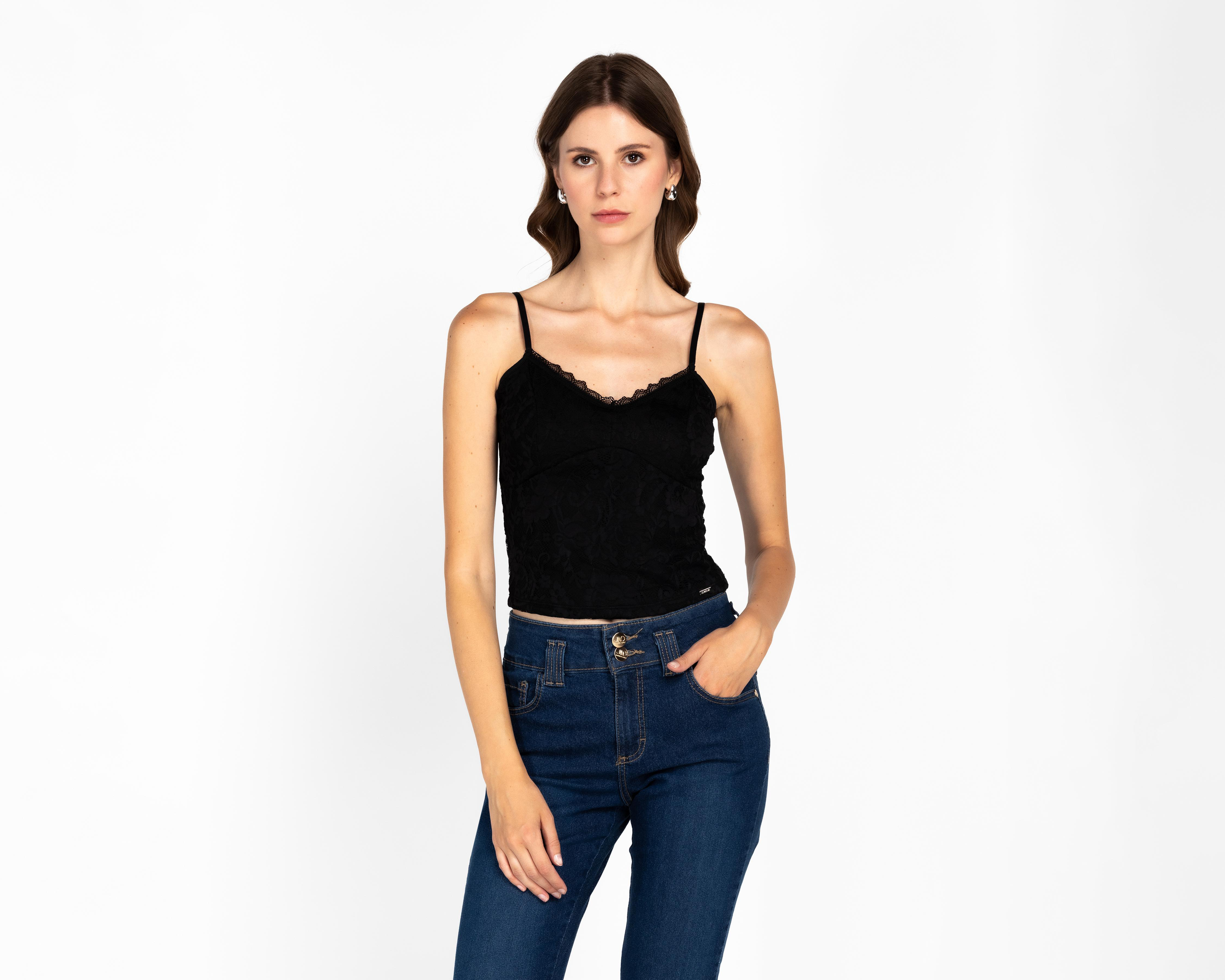Foto 2 pulgar | Blusa Bebé de Tirantes para Mujer